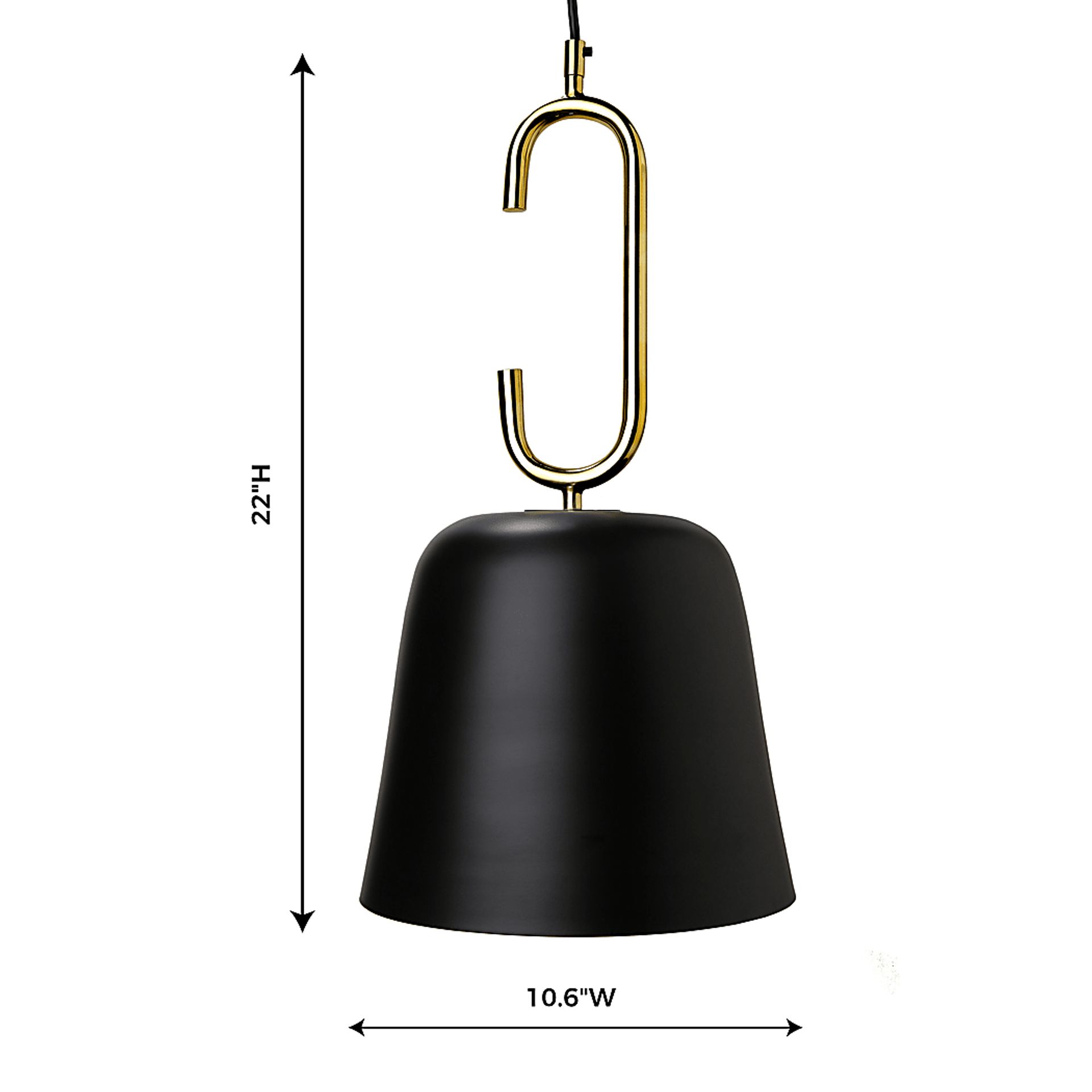 Arenna Elle I Black Pendant - Image 5