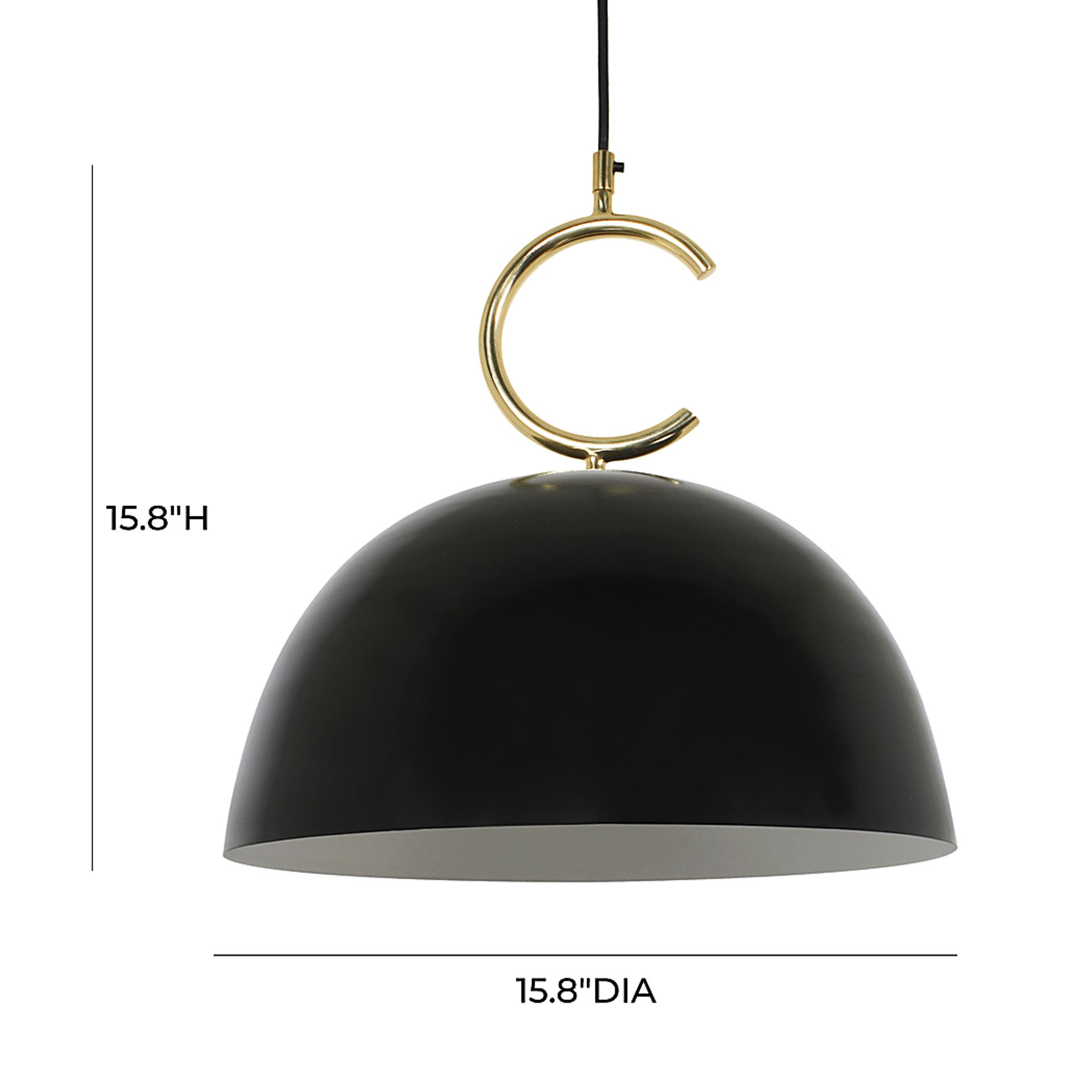 Arenna Elle II Black Pendant - Image 5