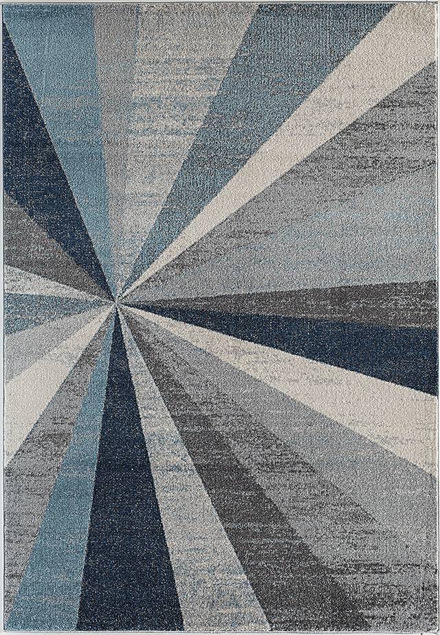Aretta Blue 5' x 7' Rug - Thumbnail - Image 1