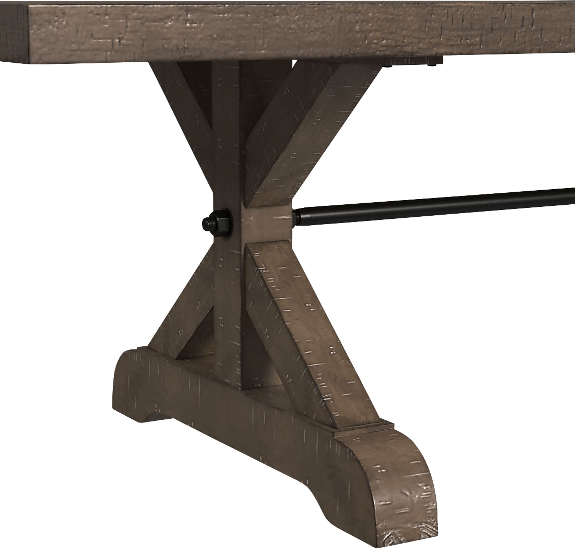 Arevig Brown Dining Bench - Image 8