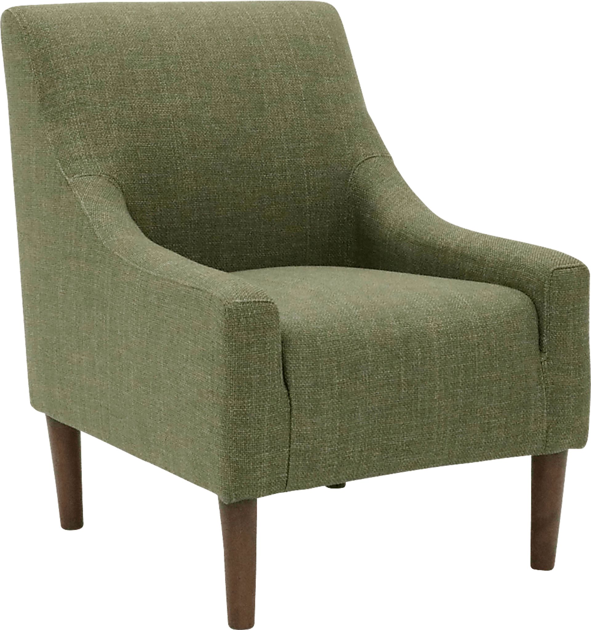 Arex I Green Accent Chair - Image 2