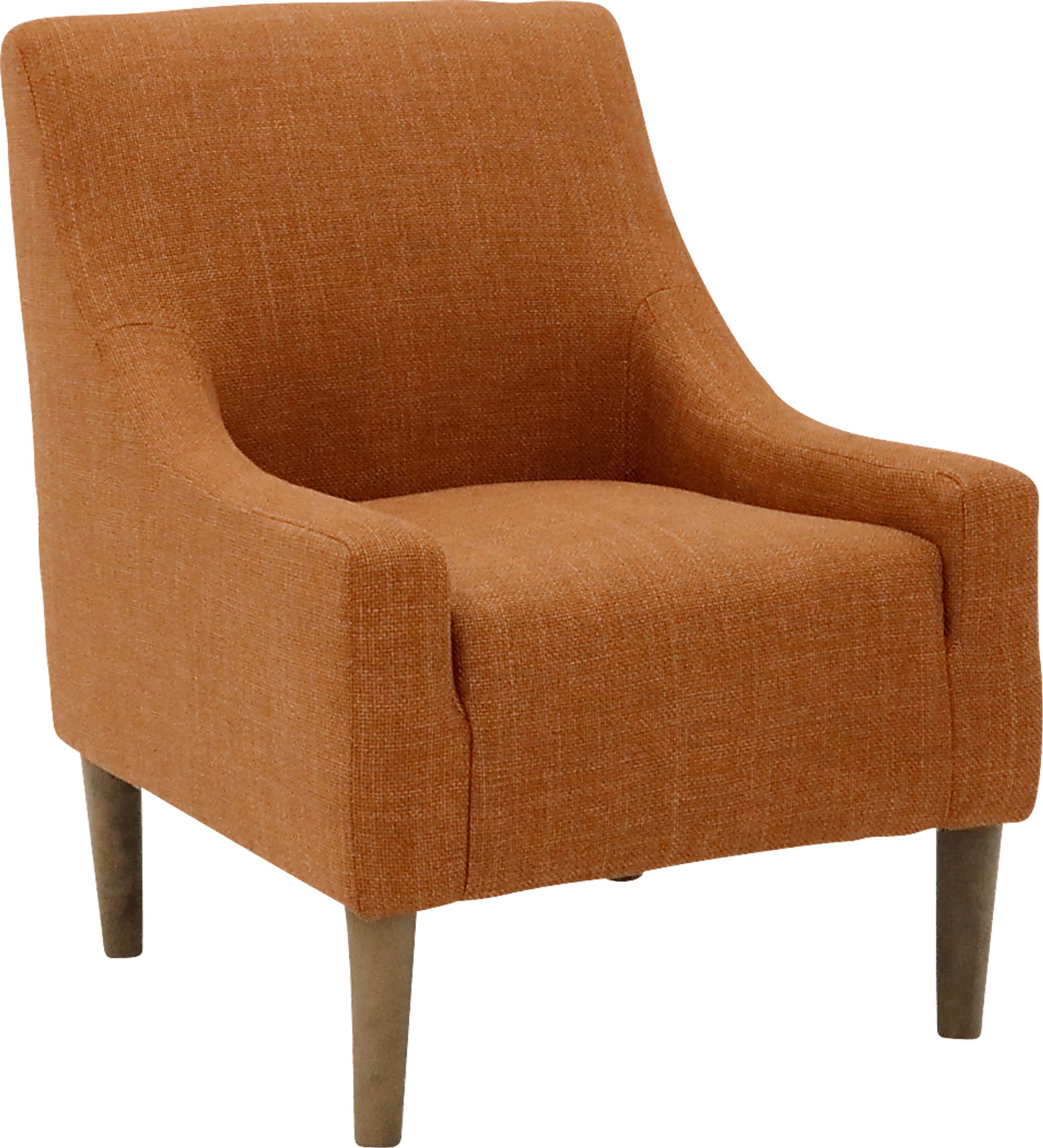 Arex I Orange Accent Chair - Image 2