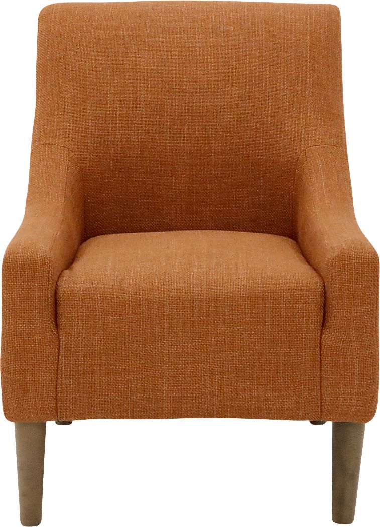 Arex I Orange Accent Chair