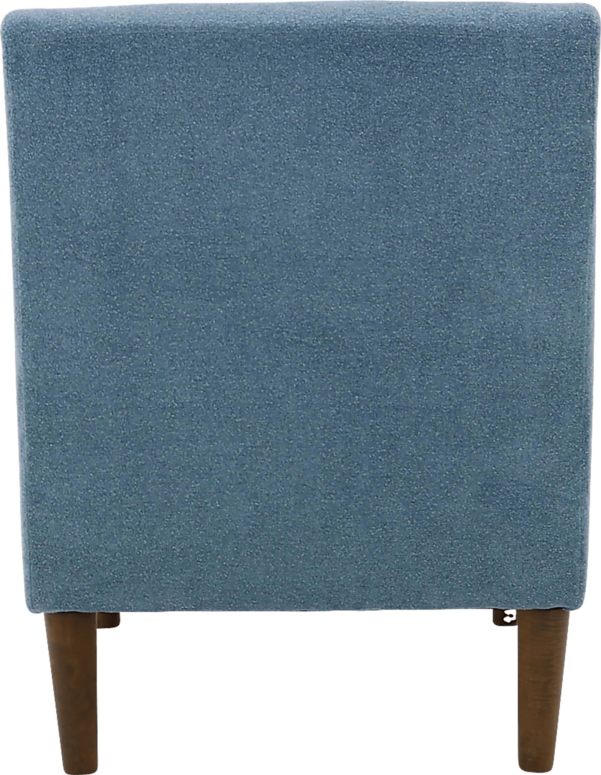 Arex II Light Blue Accent Chair - Image 3