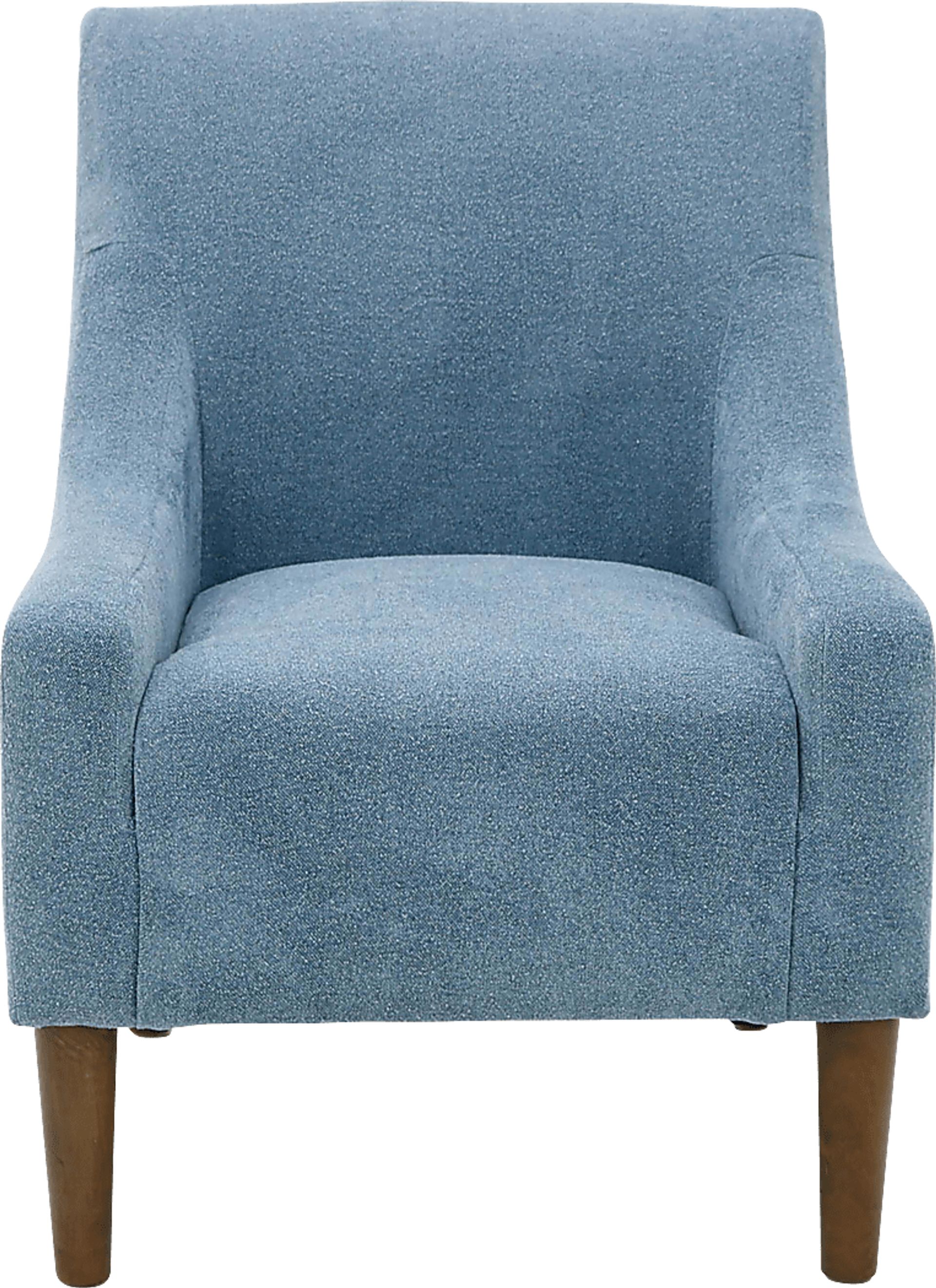 Arex II Light Blue Accent Chair - Image 1
