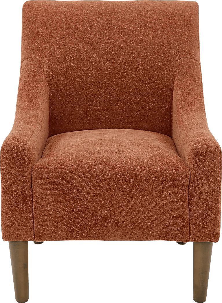 Arex II Orange Accent Chair