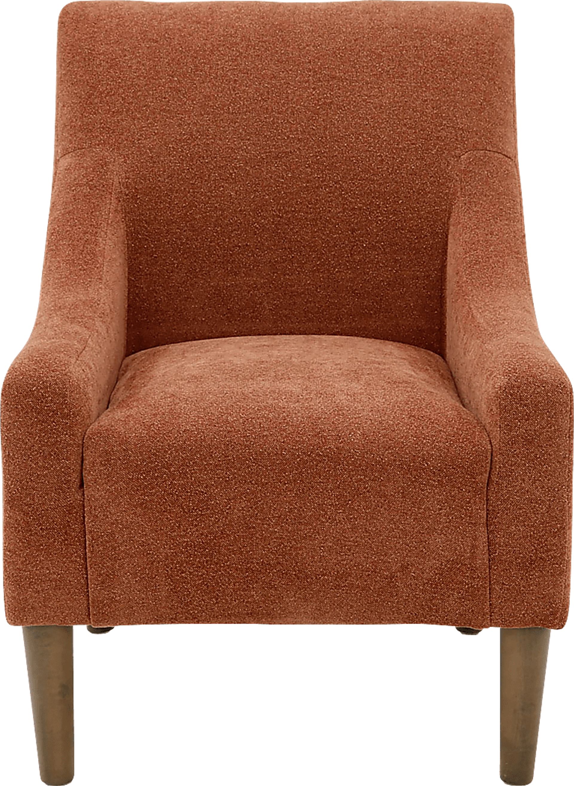 Arex II Orange Accent Chair - Image 1