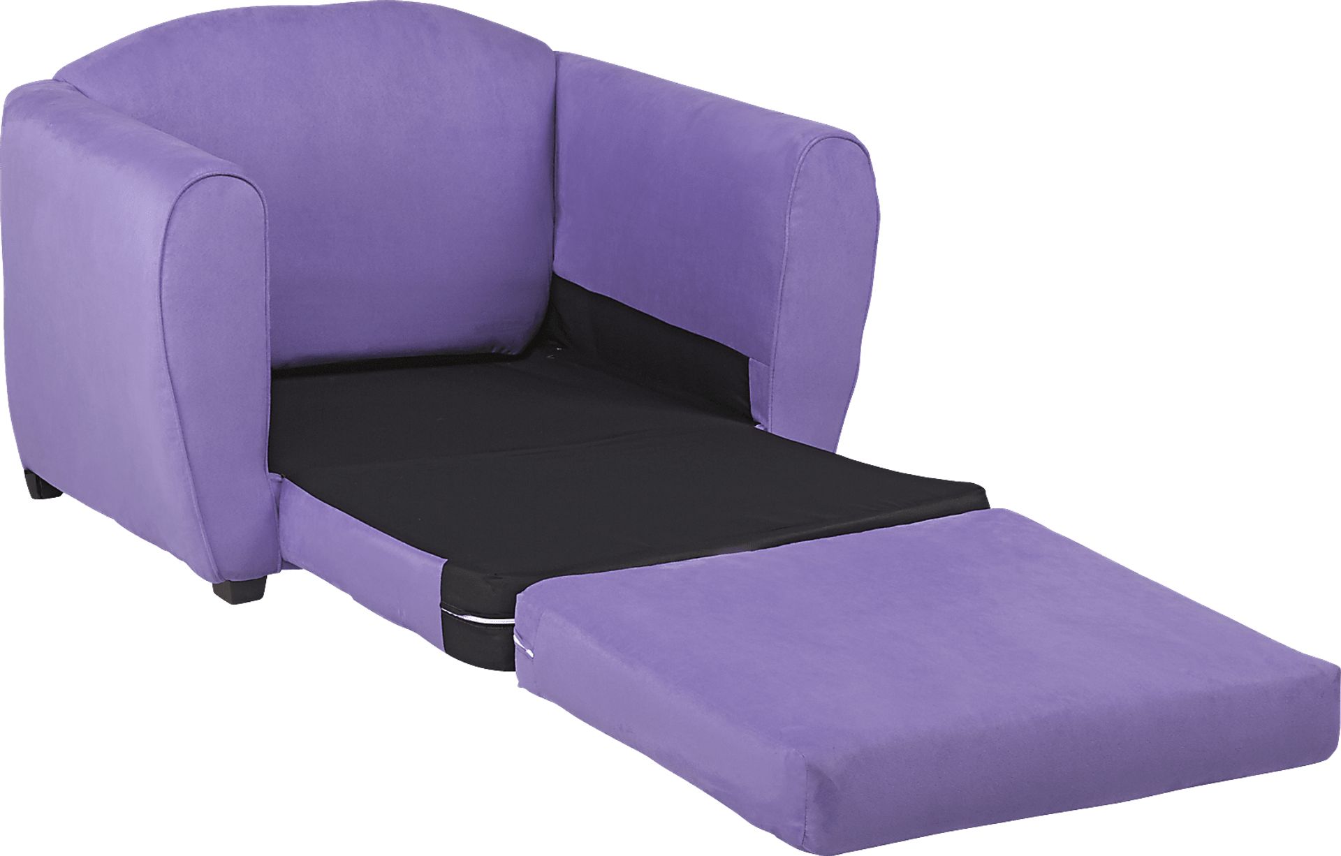 Arezzo Purple Sleeper Chair - Image 2