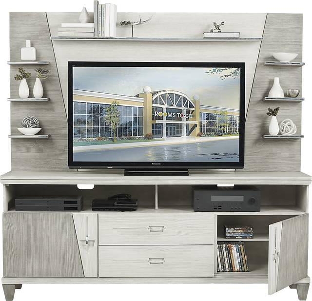 Argento Gray 2 Pc Wall Unit - Thumbnail - Image 2