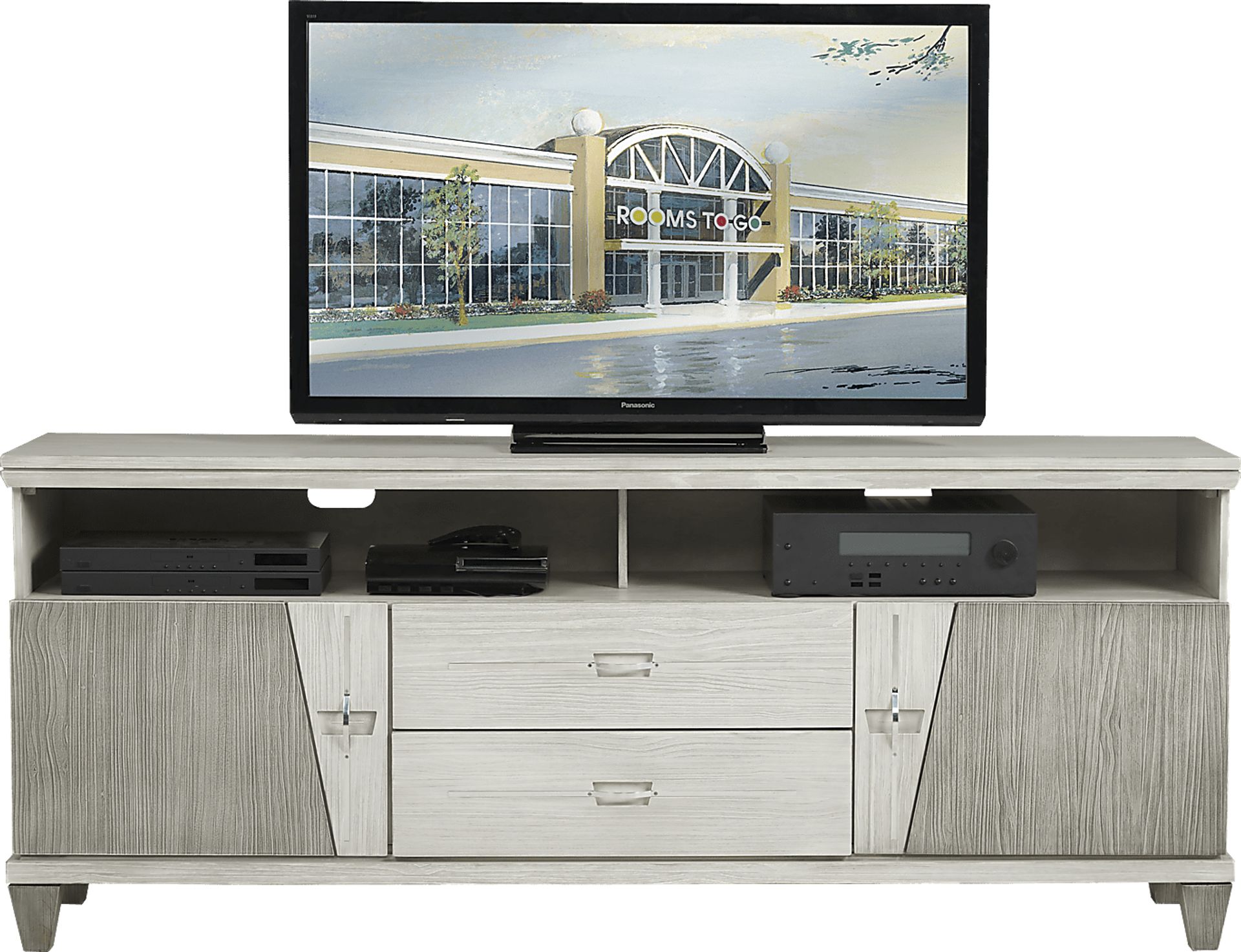 Argento Gray Console Rooms to Go