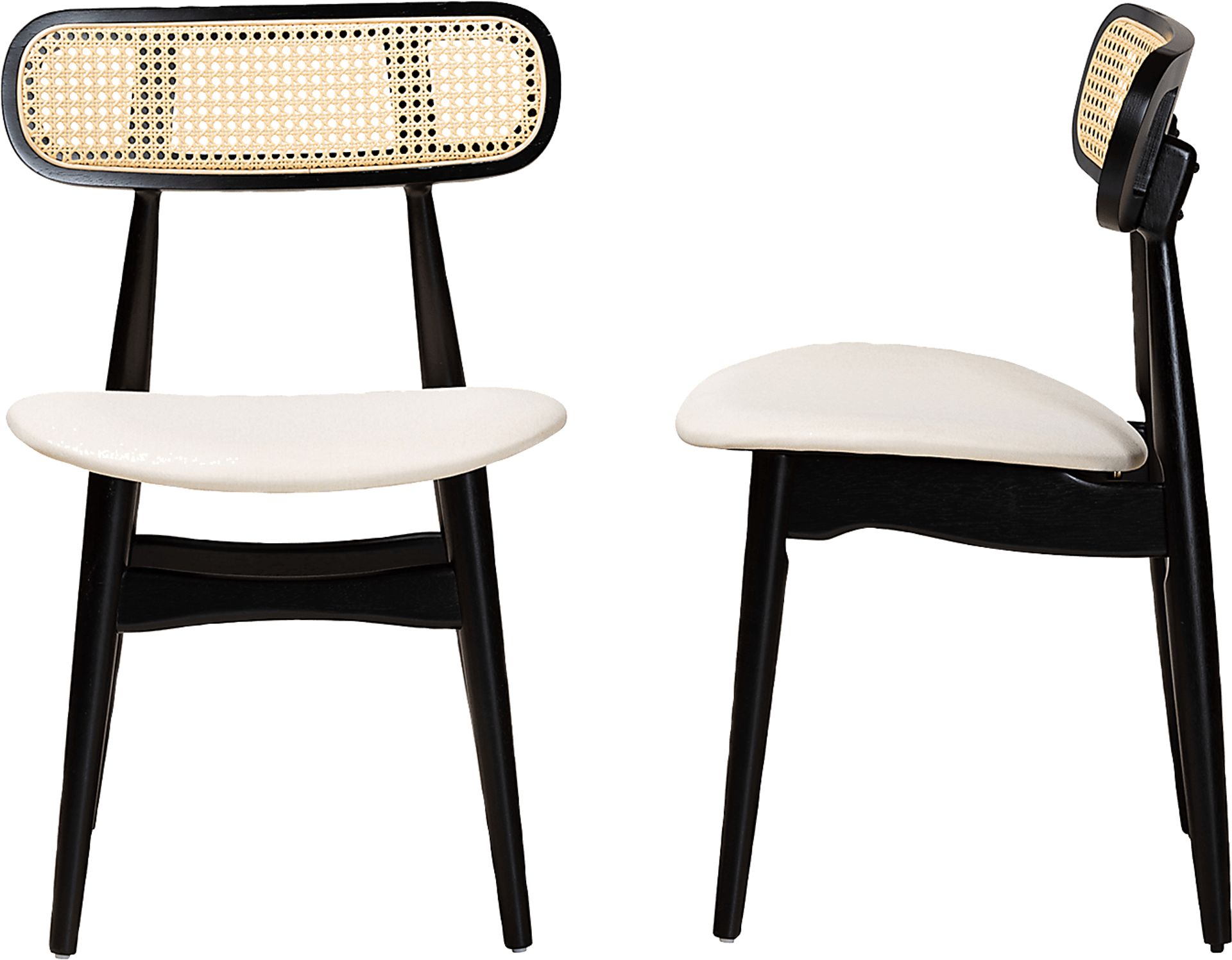 Argilla Black Side Chair, Set of 2 - Image 6