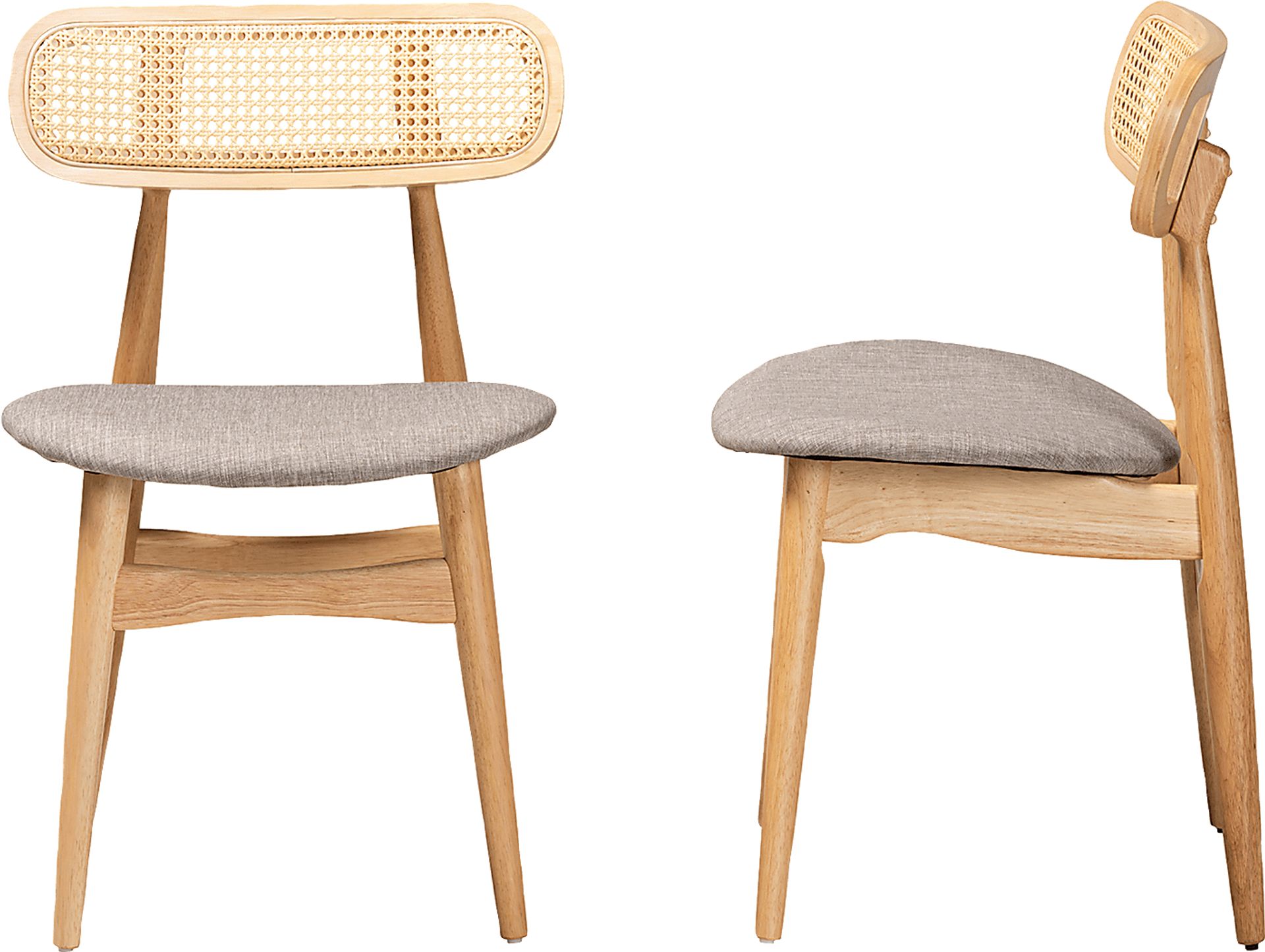 Argilla Light Brown Side Chair, Set of 2 - Image 6