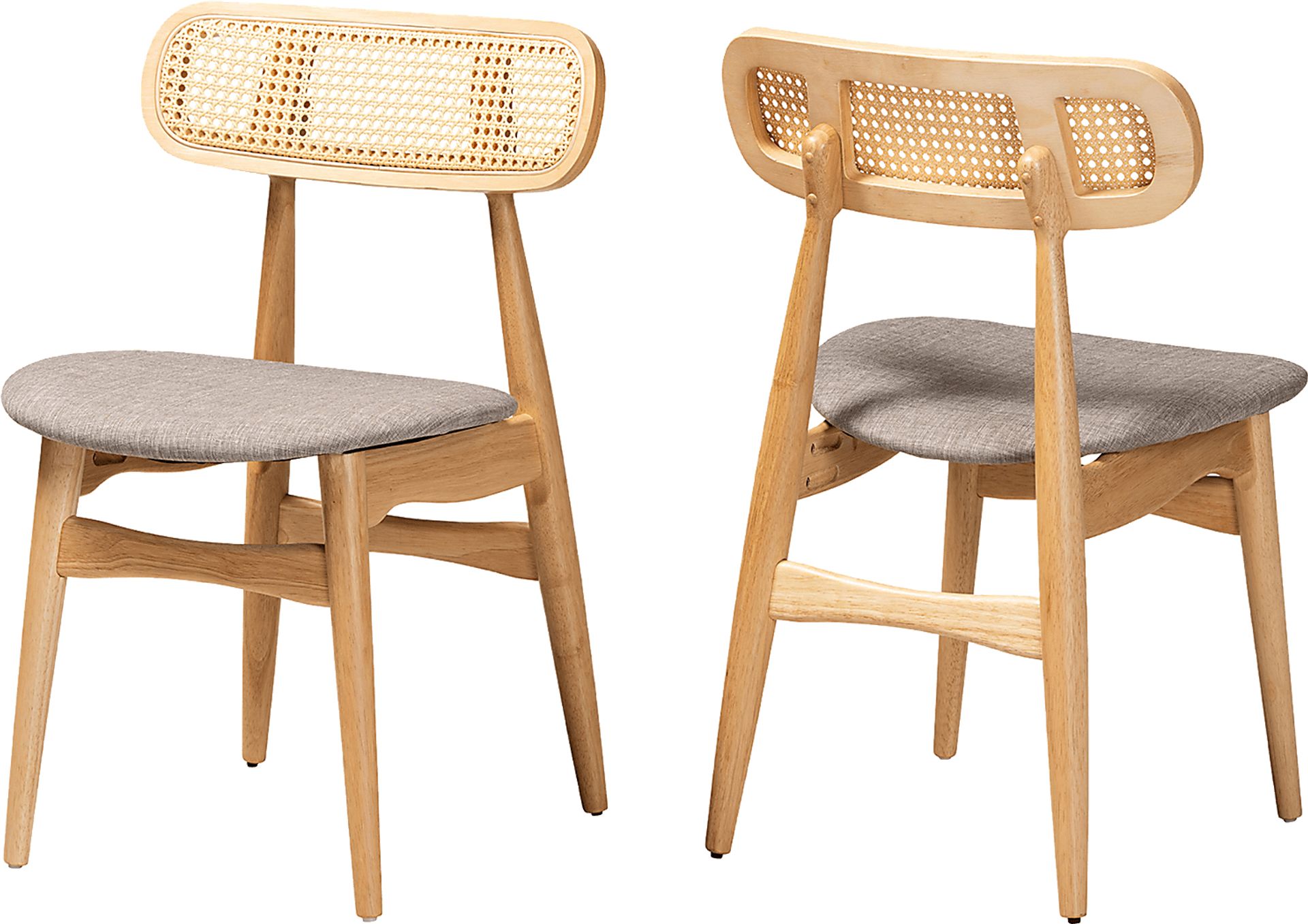 Argilla Light Brown Side Chair, Set of 2 - Image 1