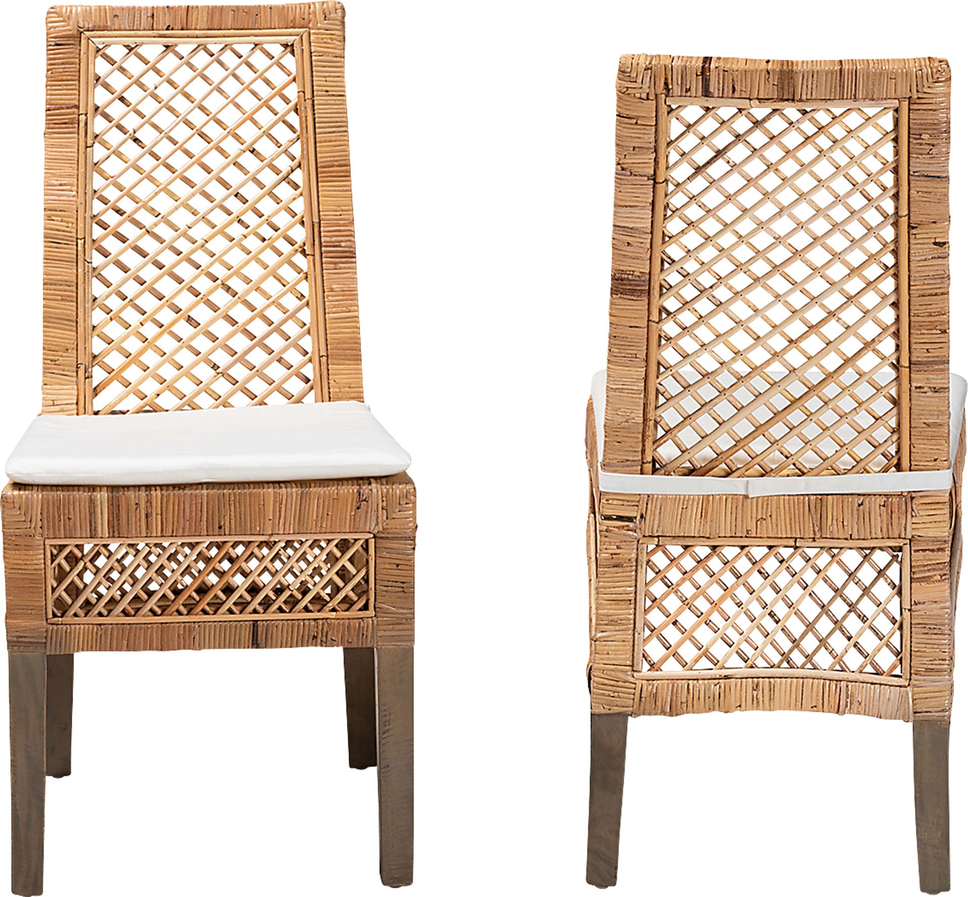 Argolana I Brown Side Chair Set of 2 - Image 3
