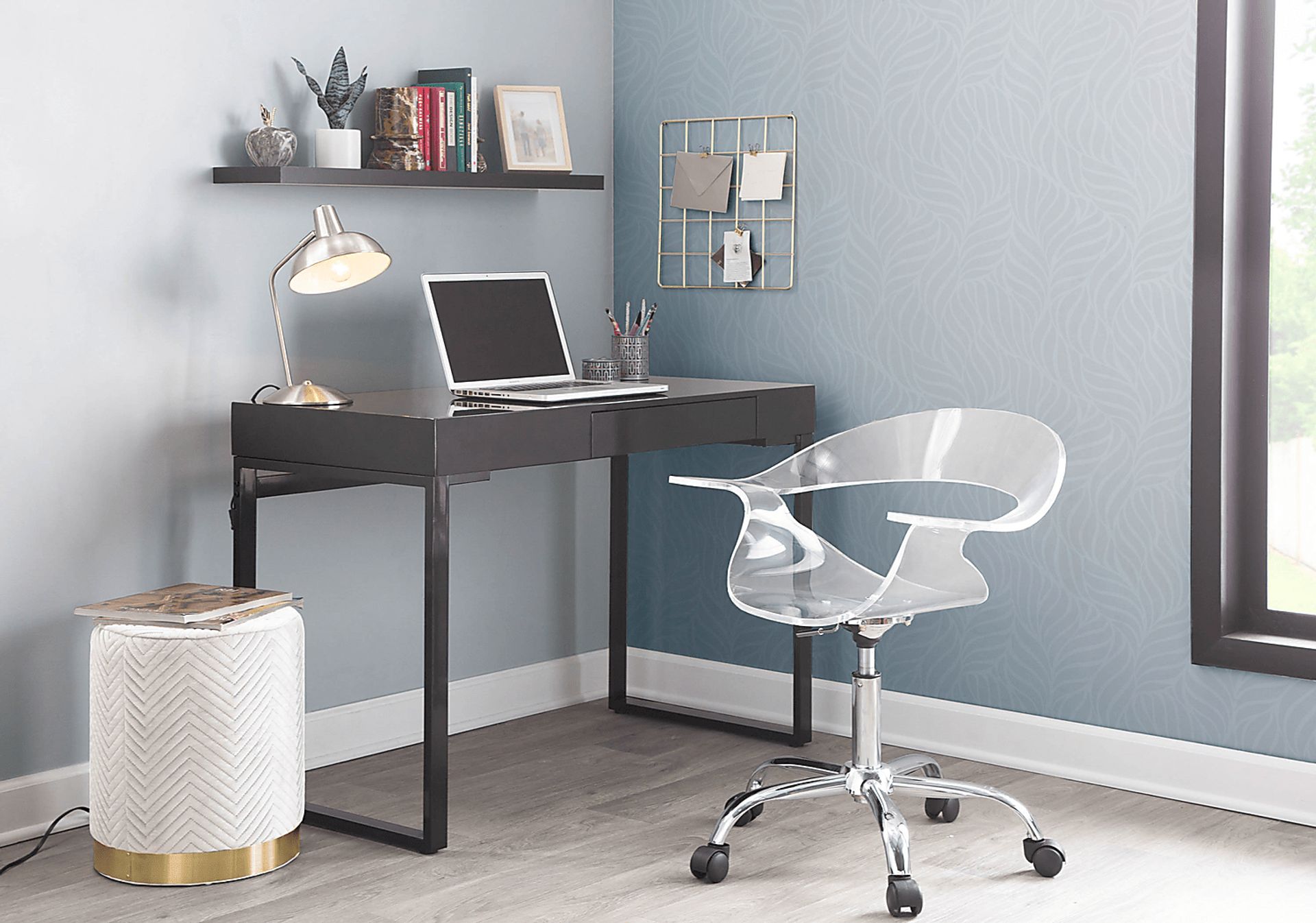 Argos Lane Black Desk - Image 8