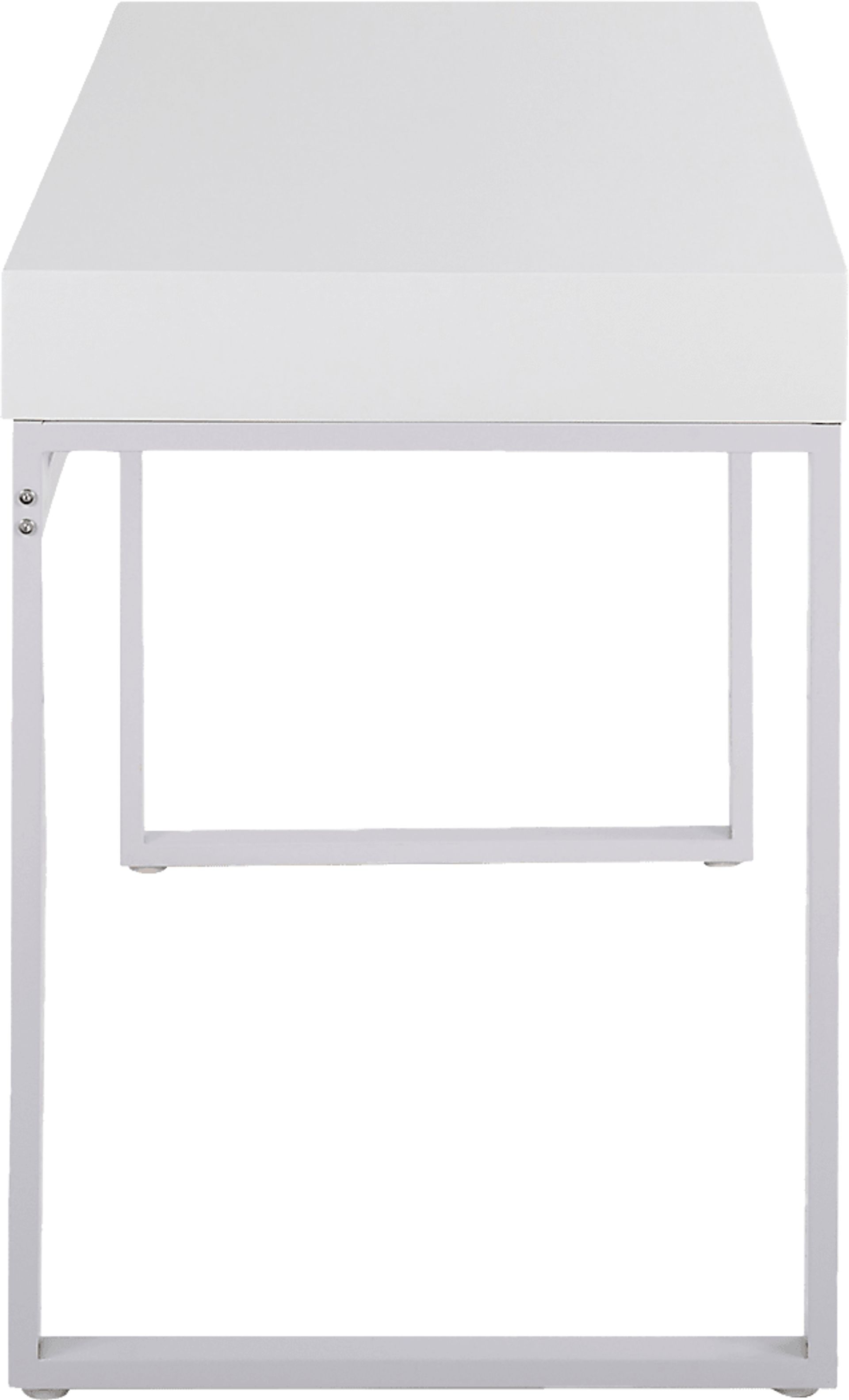 Argos Lane White Desk - Image 2