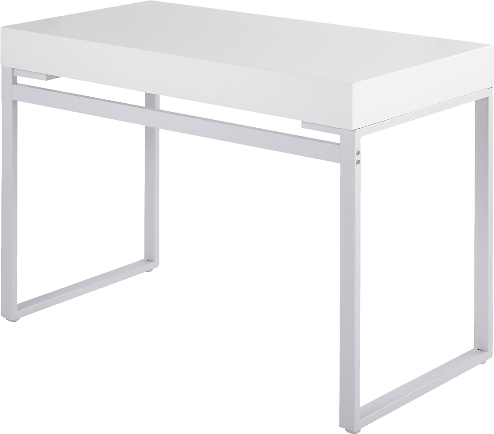 Argos Lane White Desk - Image 3