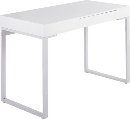 Argos Lane White Desk