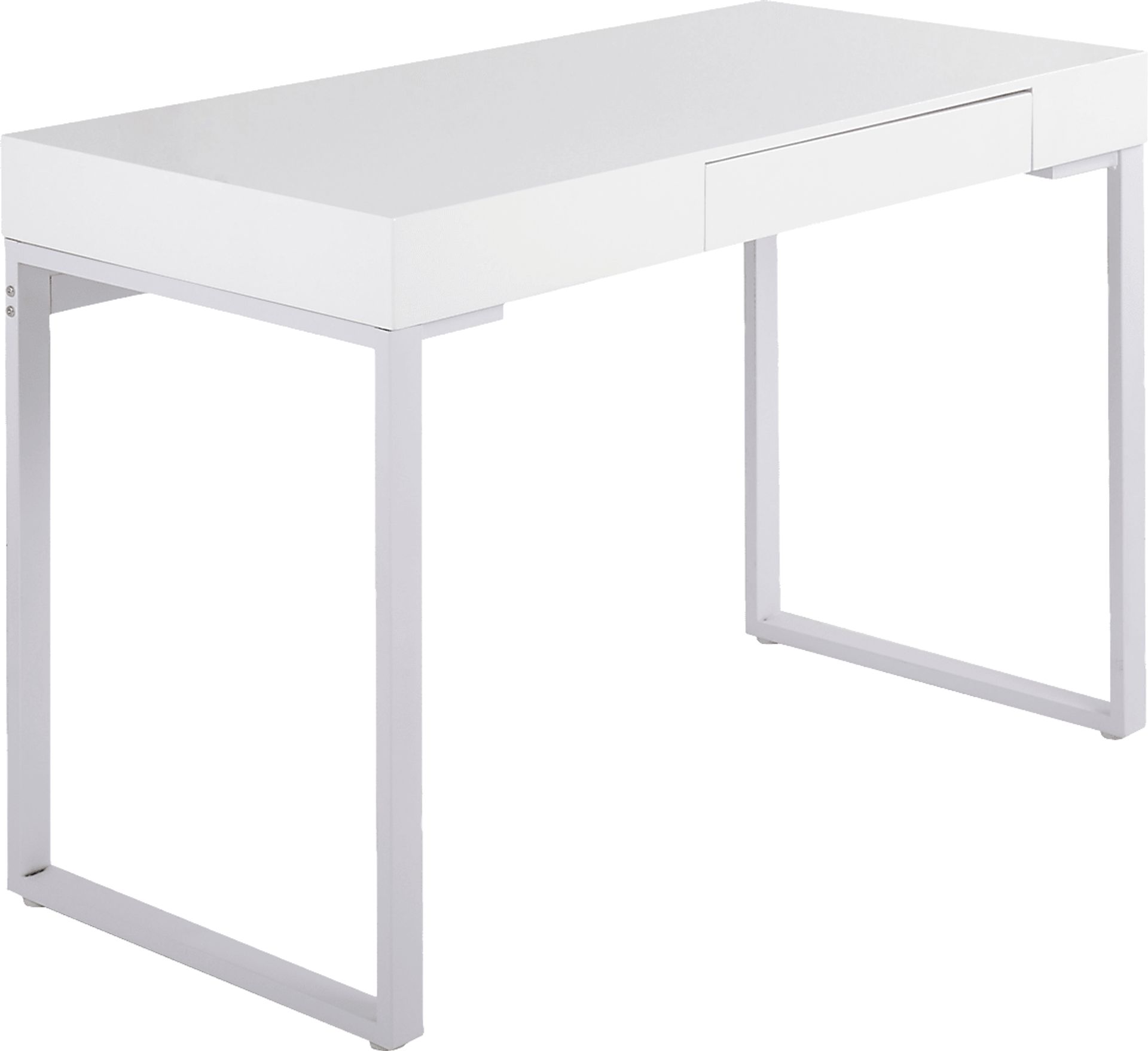 Argos Lane White Desk - Image 1