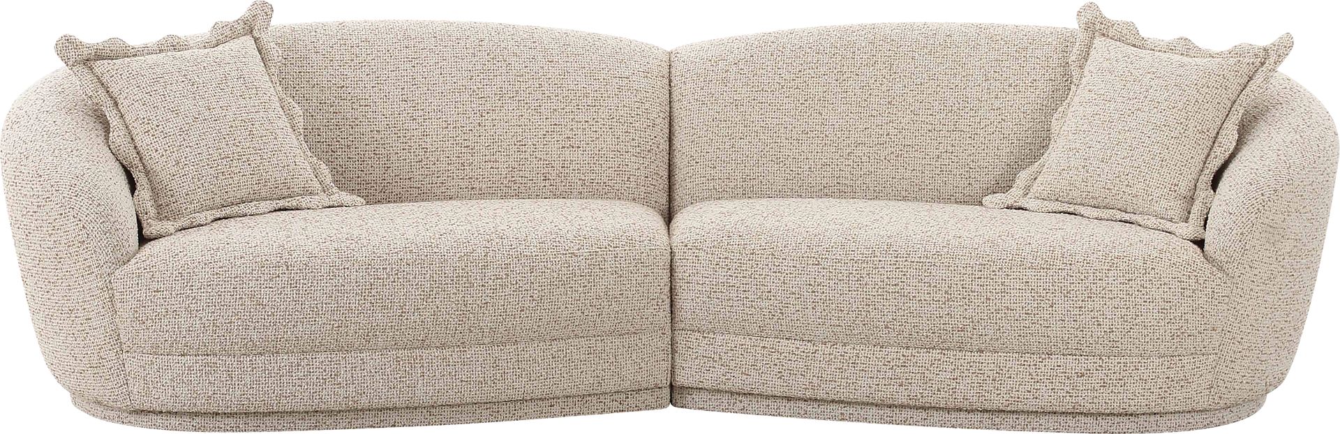 Argyll Beige 2 Pc Sectional - Image 3