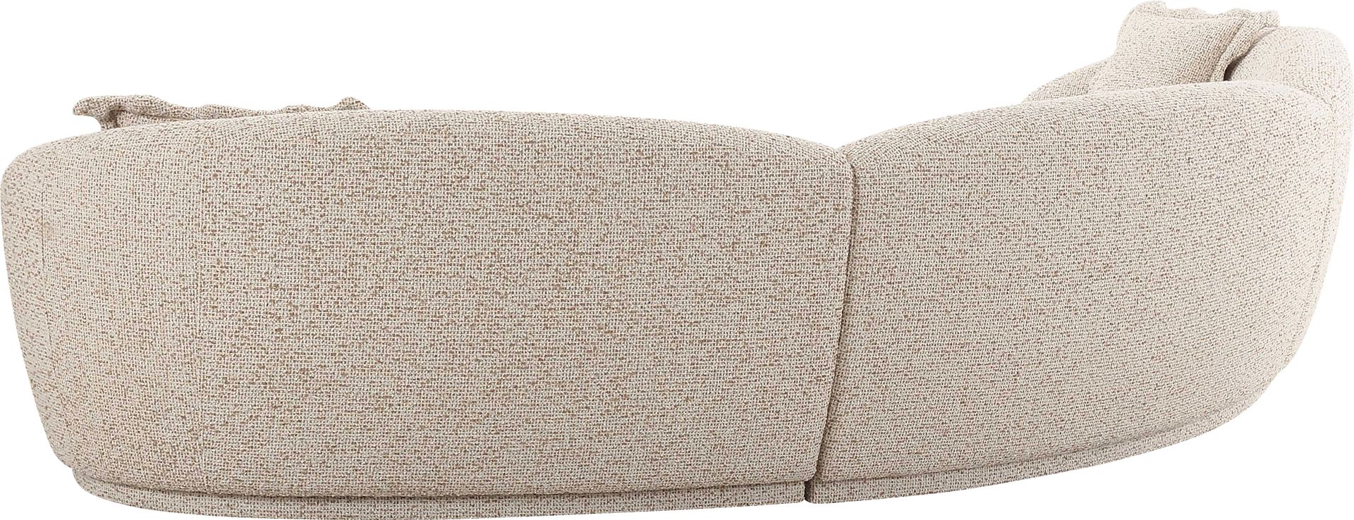 Argyll Beige 2 Pc Sectional - Image 4