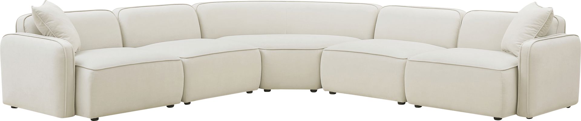 Ariam Brown Modular Sectional - Image 4
