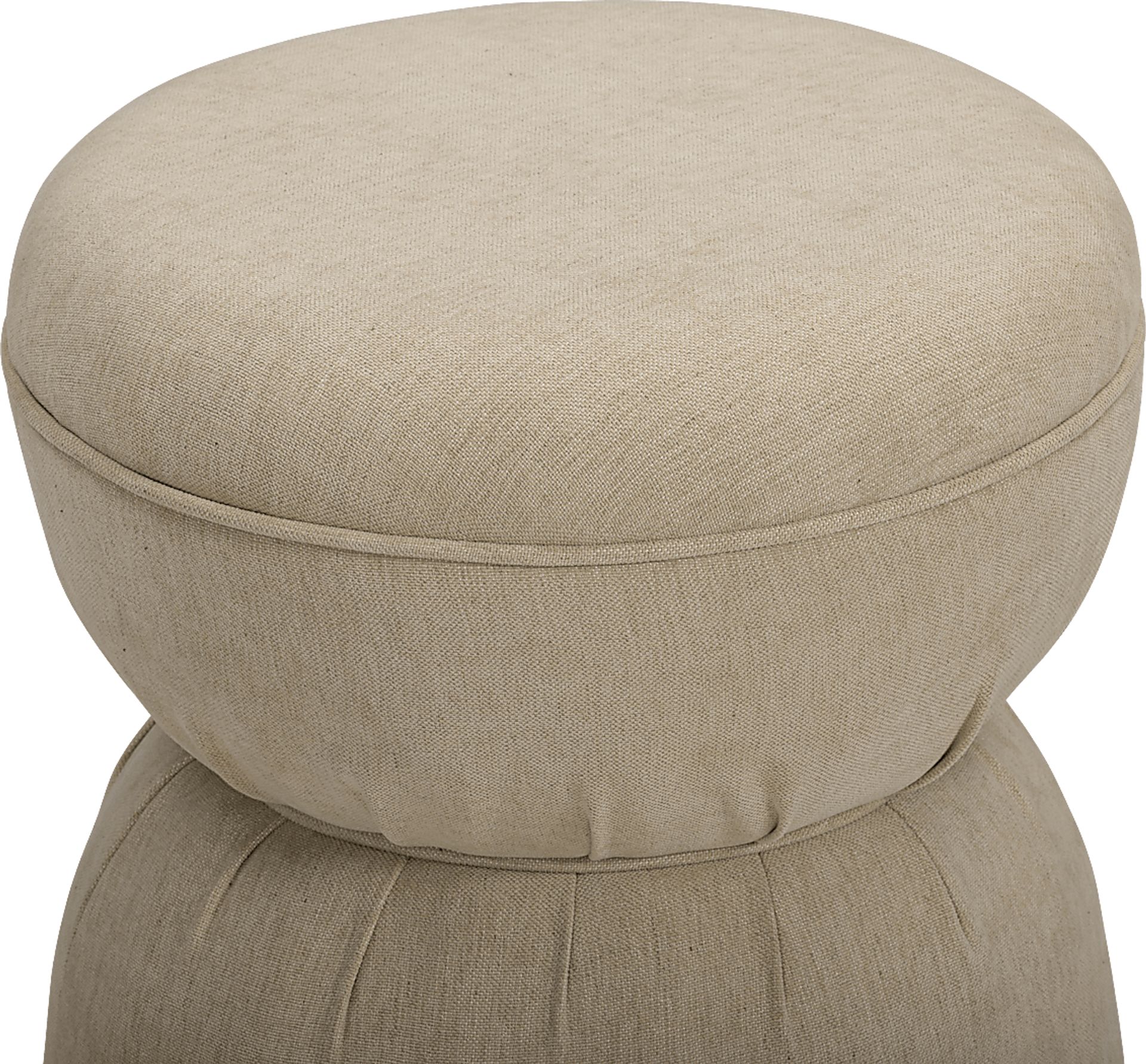 Ariam Brown Ottoman - Image 2