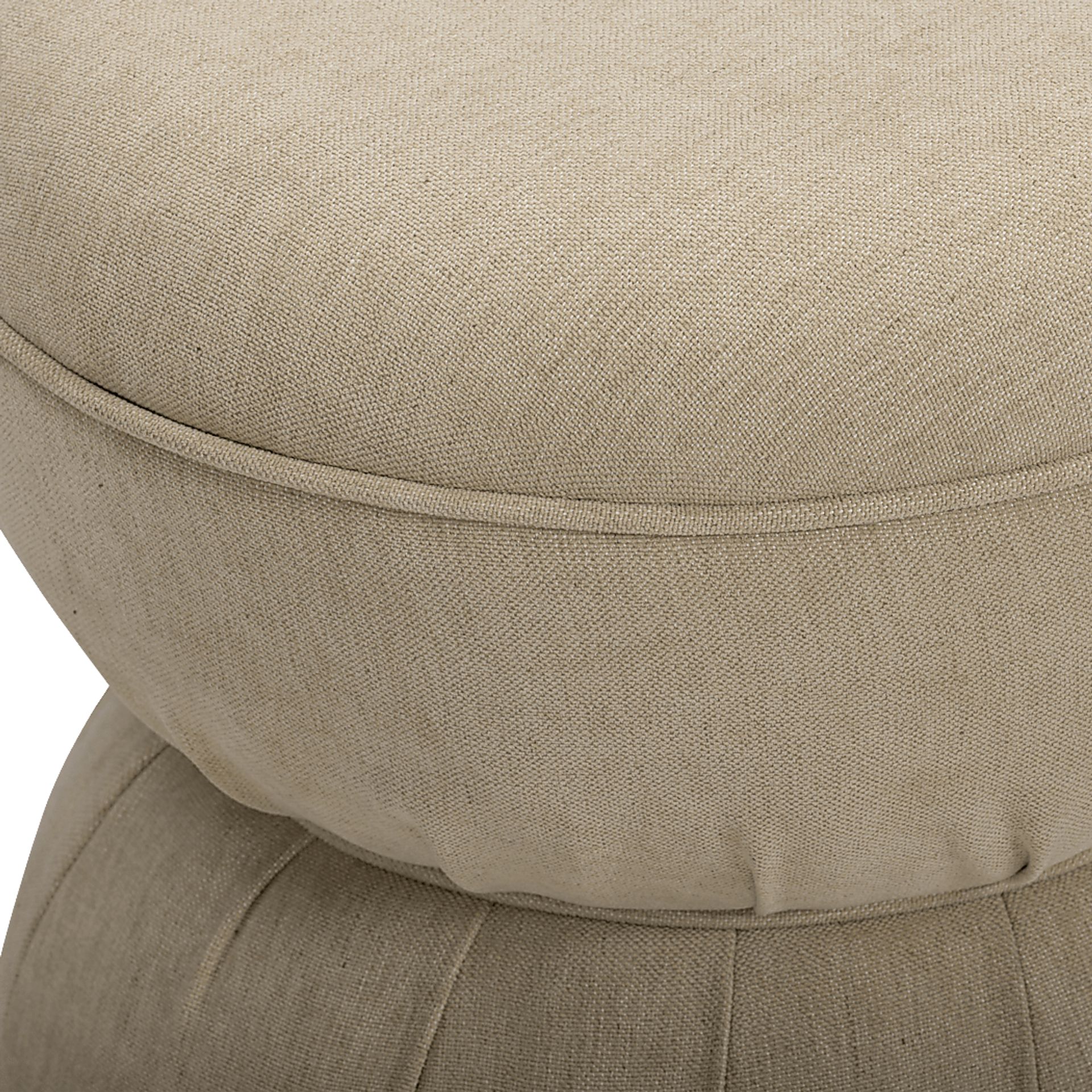 Ariam Brown Ottoman - Image 3
