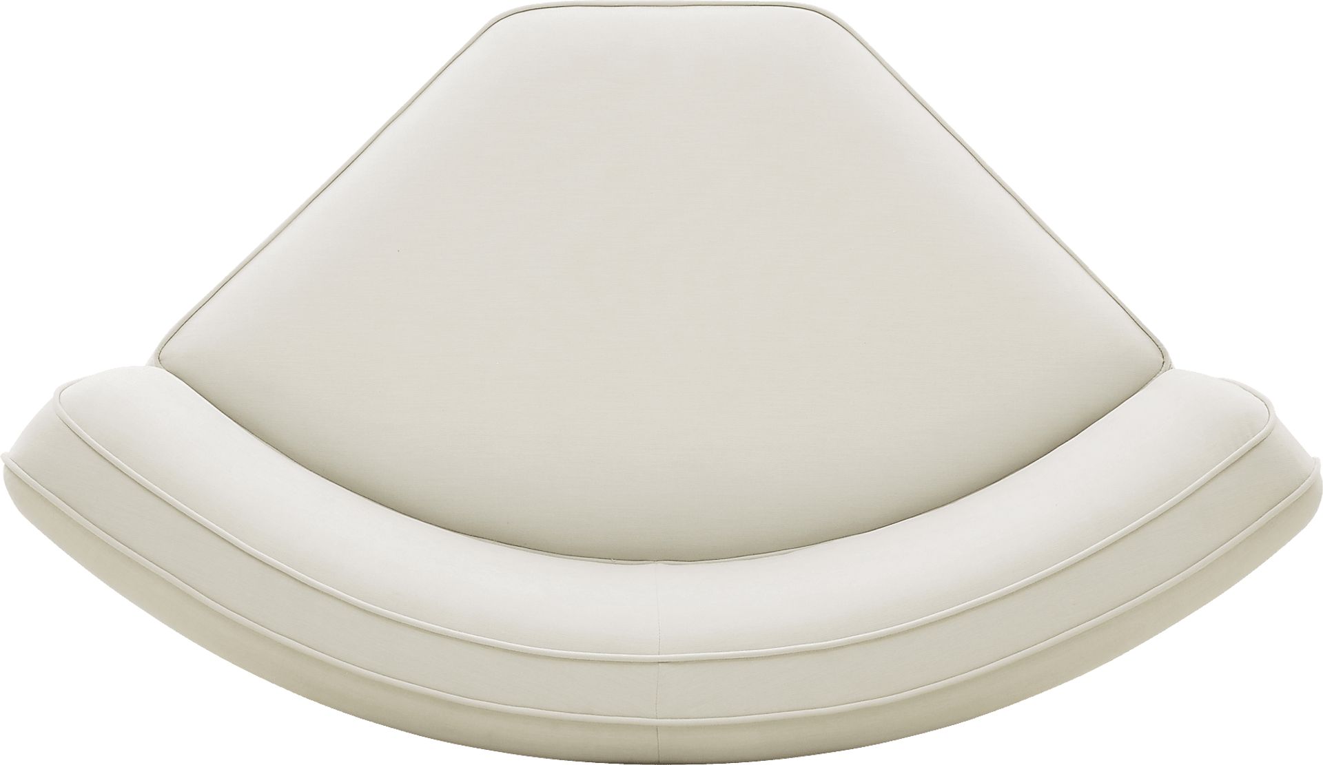 Ariam Brown Wedge Corner Chair - Image 5
