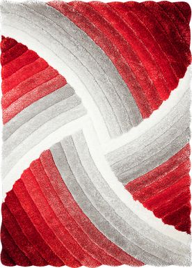 Arianell Red 5' x 7'3 Rug