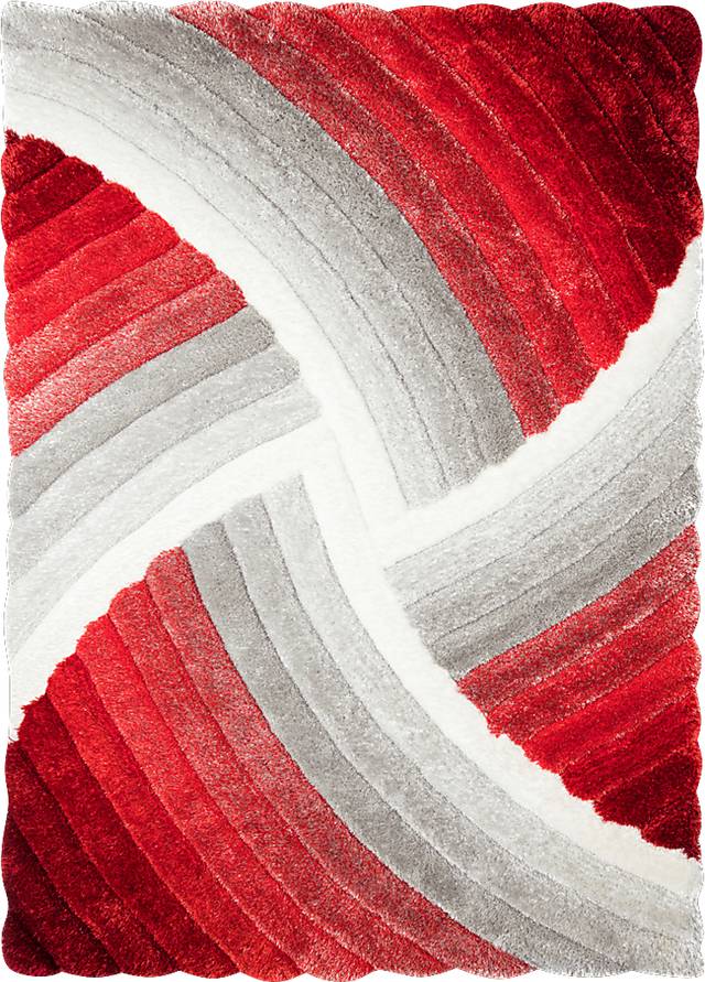 Arianell Red 5' x 7'3 Rug - Thumbnail - Image 1