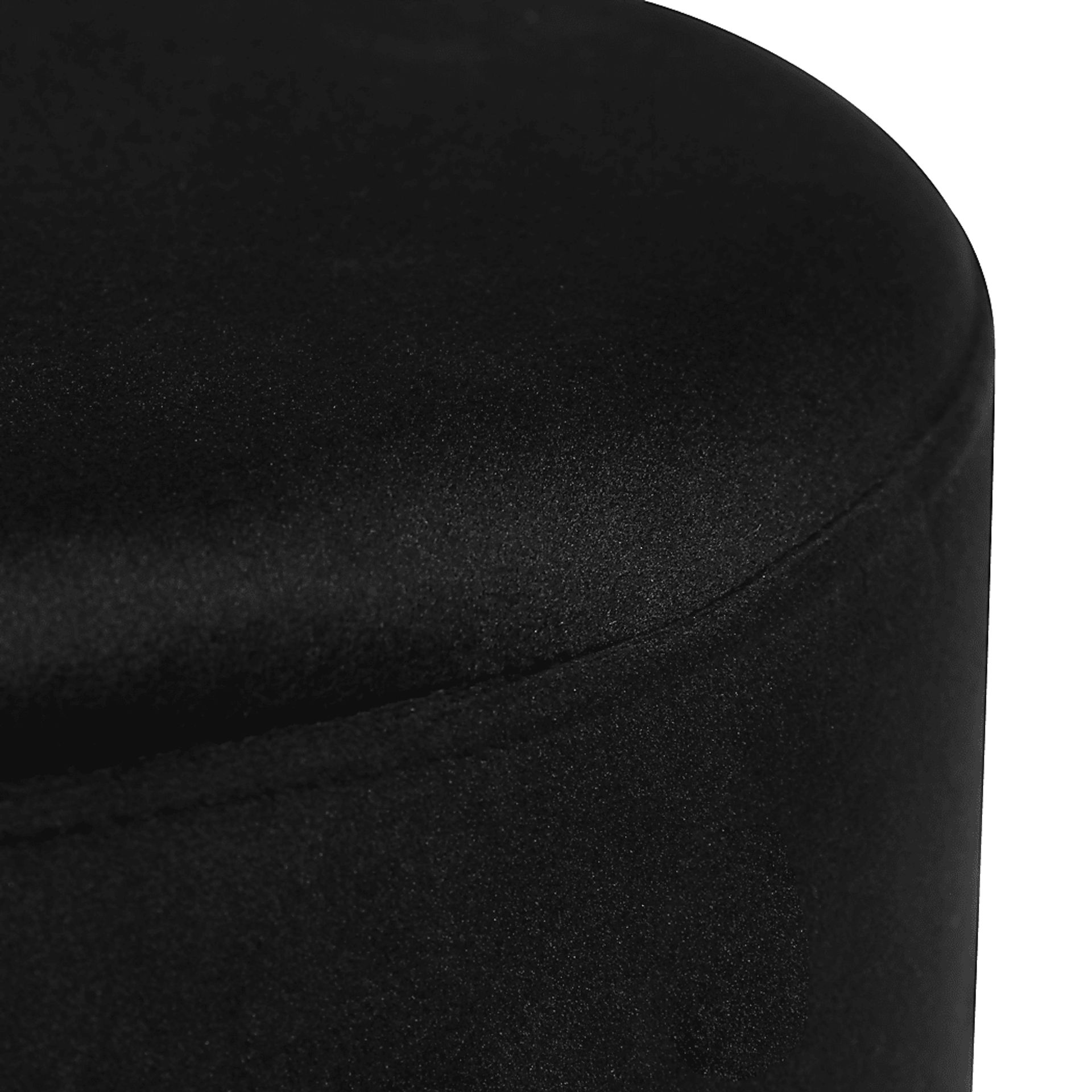 Arielan Black Ottoman - Image 5