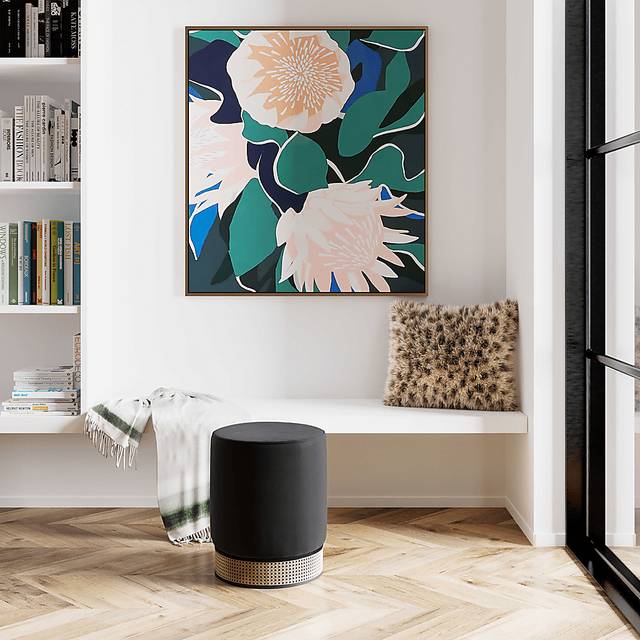 Arielan Black Ottoman - Thumbnail - Image 6