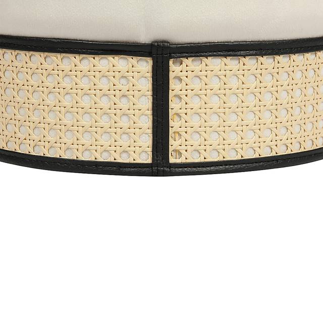 Arielan Cream Ottoman - Thumbnail - Image 4