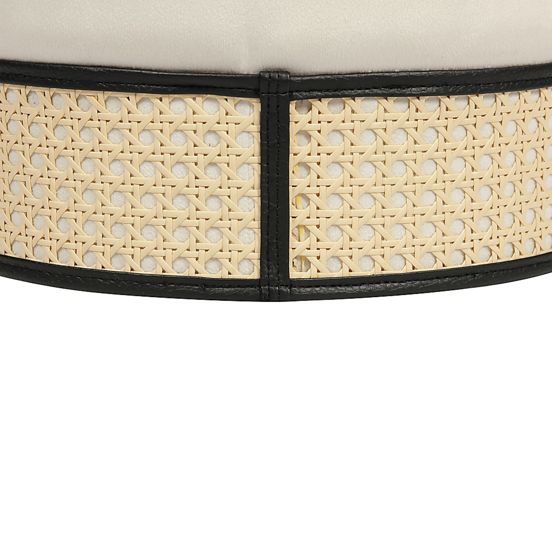 Arielan Cream Ottoman - Image 4