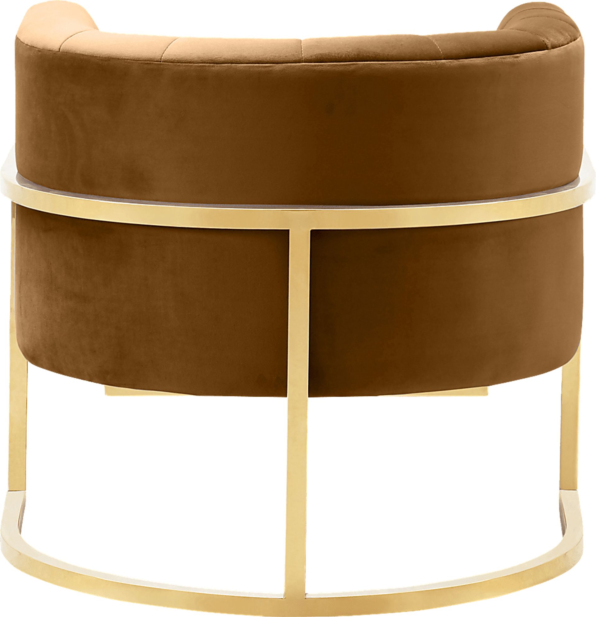 Arietta Cognac Accent Chair - Image 3