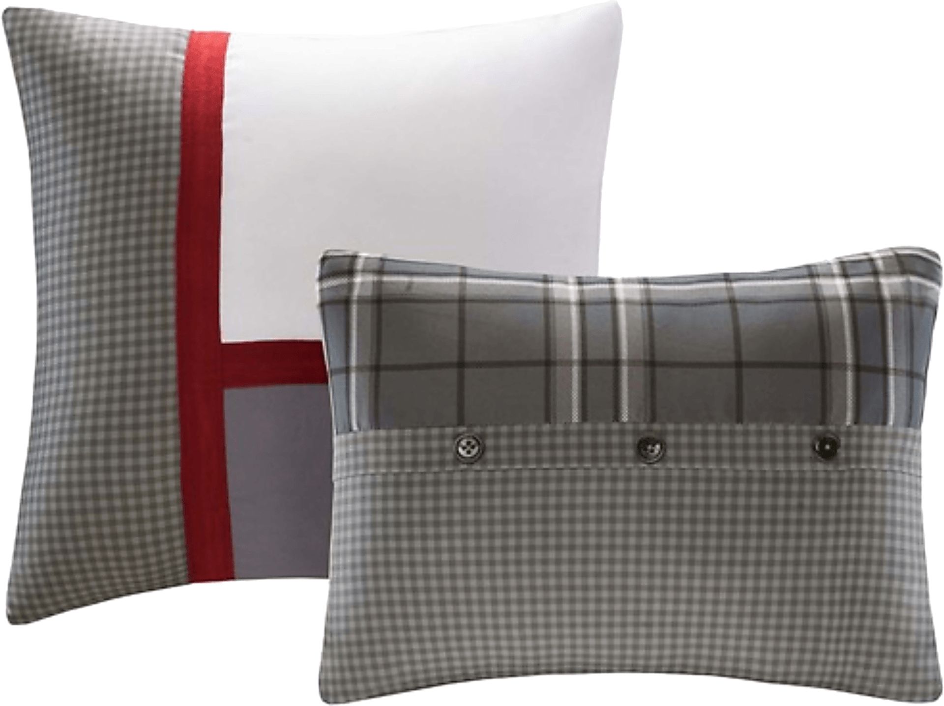 Arigo Gray King Comforter Set - Image 7