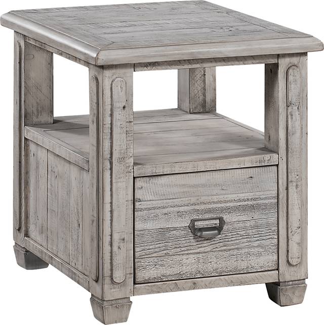 Arild Gray End Table - Thumbnail - Image 1