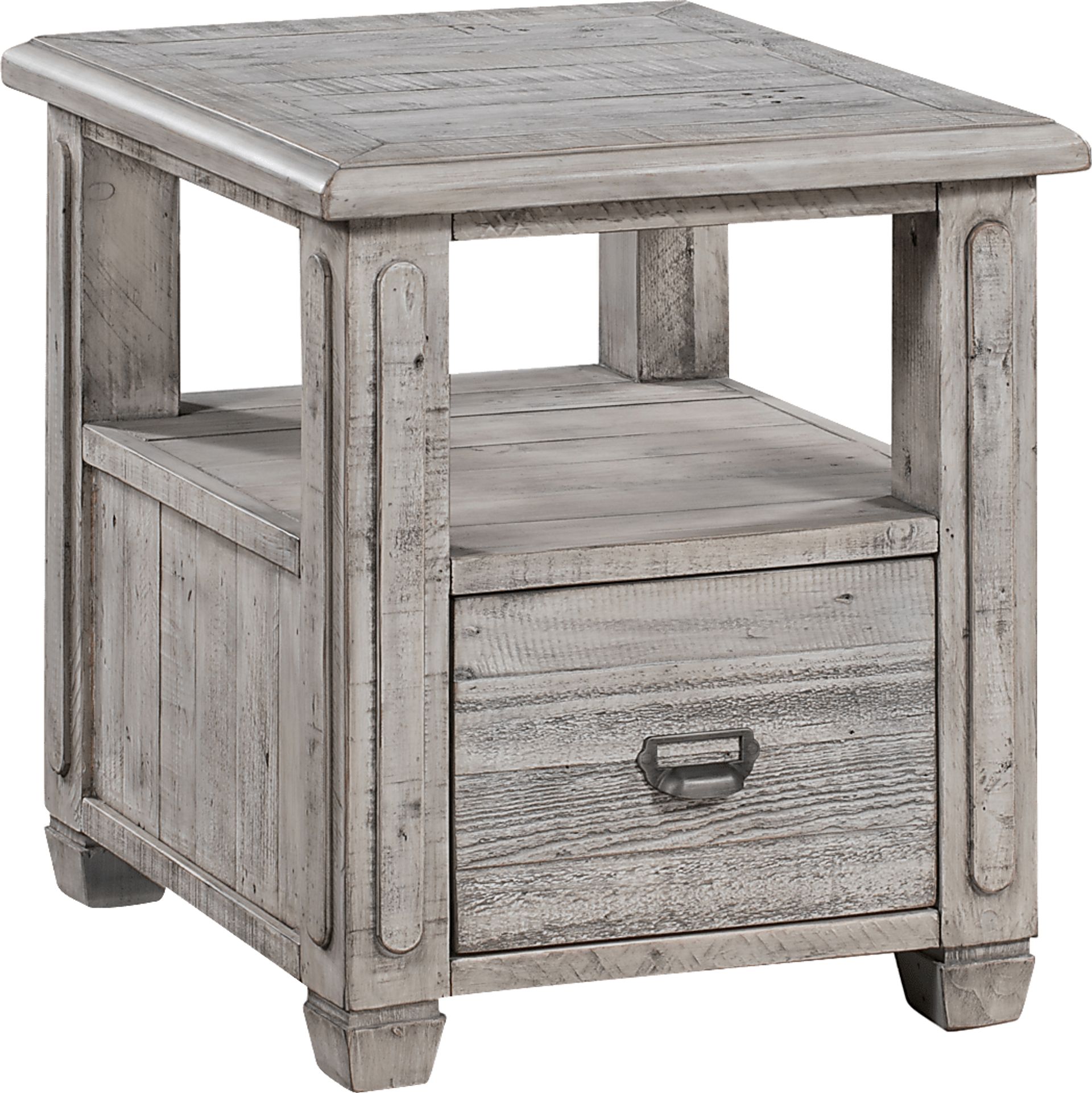 Arild Gray End Table - Image 1