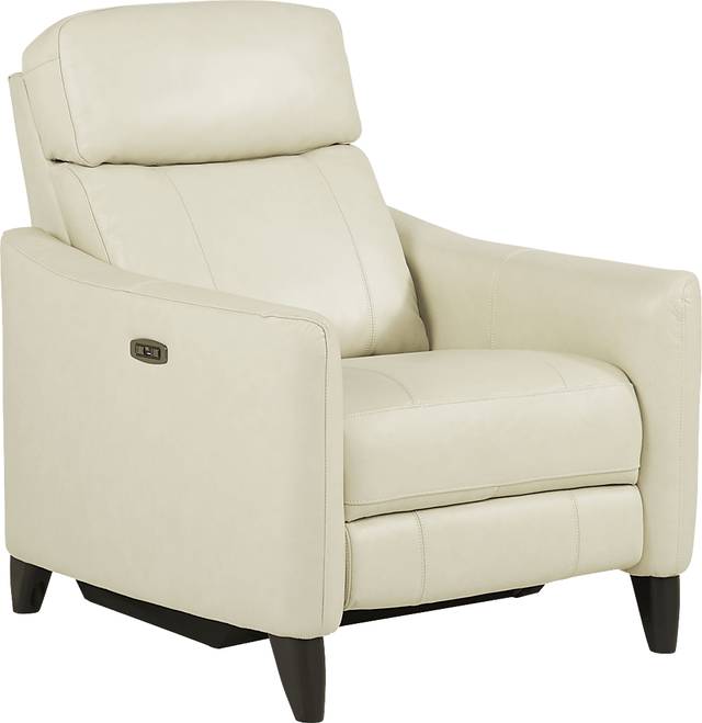 Arilio Beige Leather 3 Pc Living Room with Dual Power Reclining Sofa - Thumbnail - Image 5