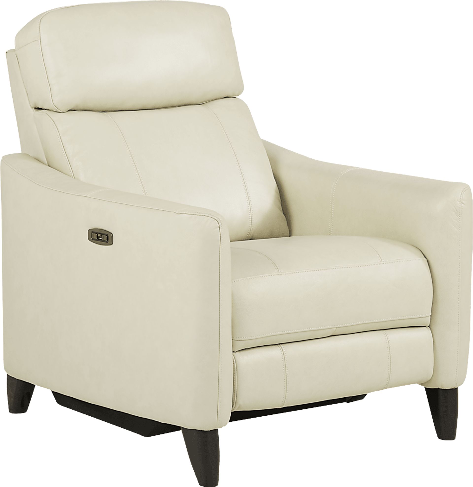 Arilio Beige Leather 3 Pc Living Room with Dual Power Reclining Sofa - Image 5