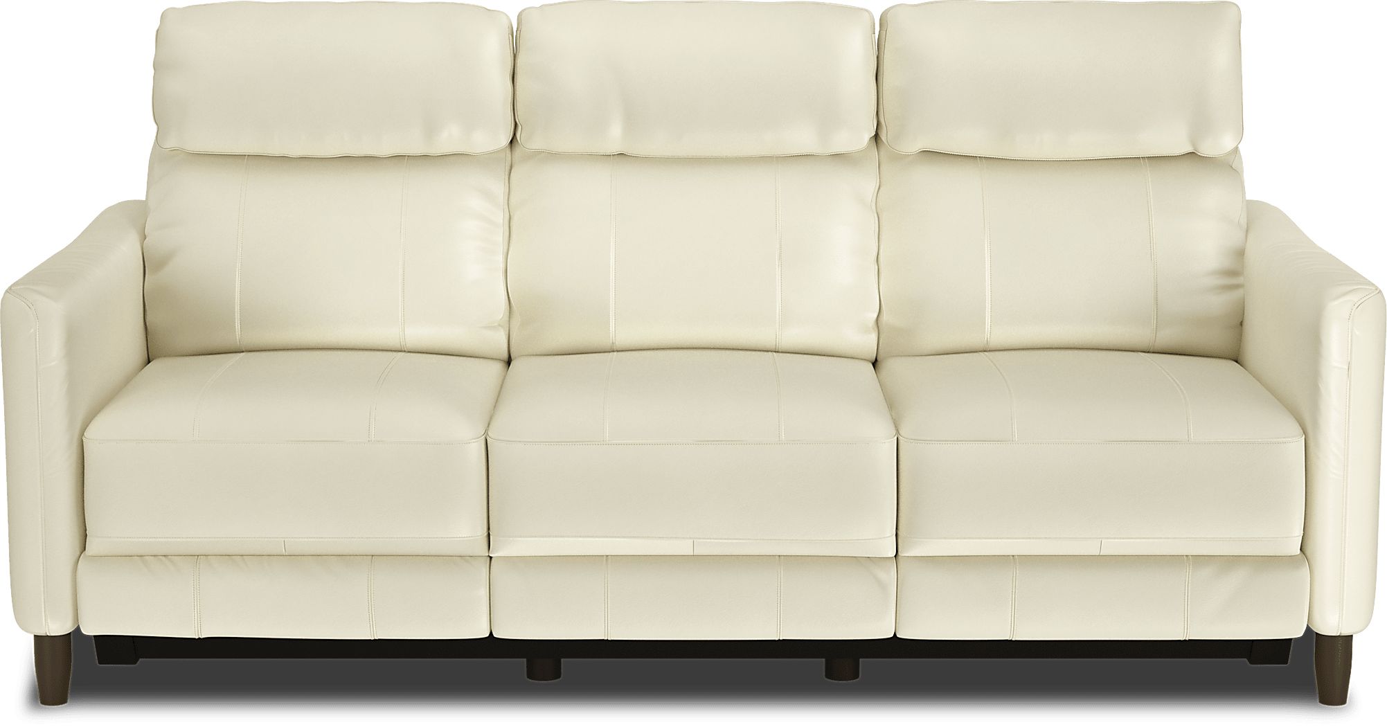 rooms to go beige leather sofa