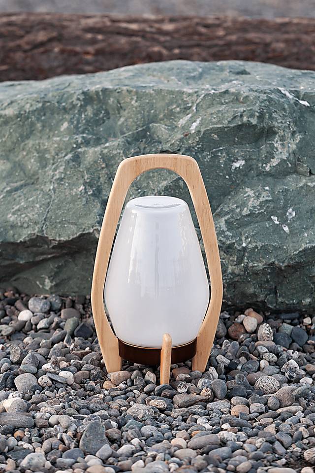 Arilis Farm Indoor/Outdoor White Lantern - Thumbnail - Image 2