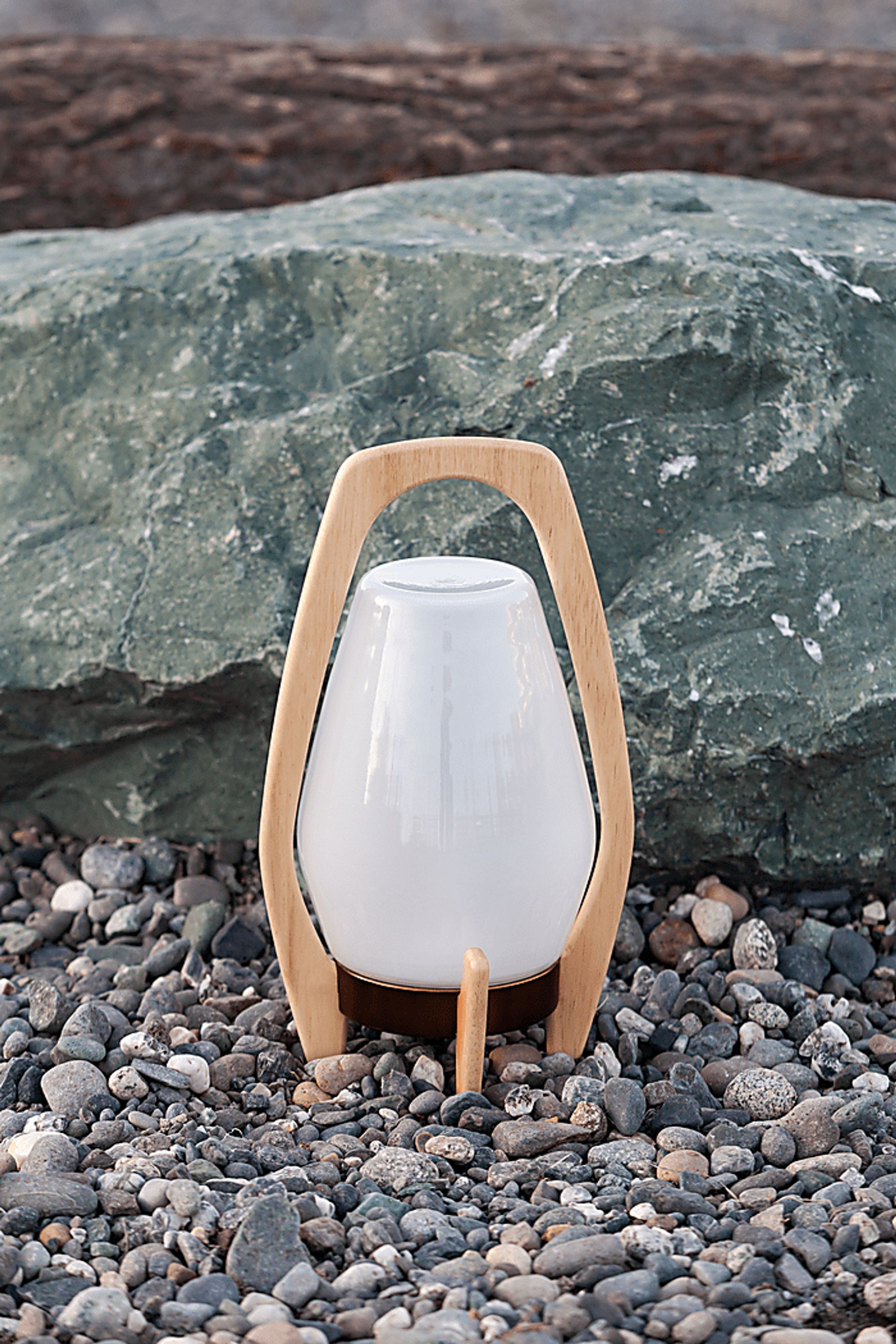 Arilis Farm Indoor/Outdoor White Lantern - Image 2