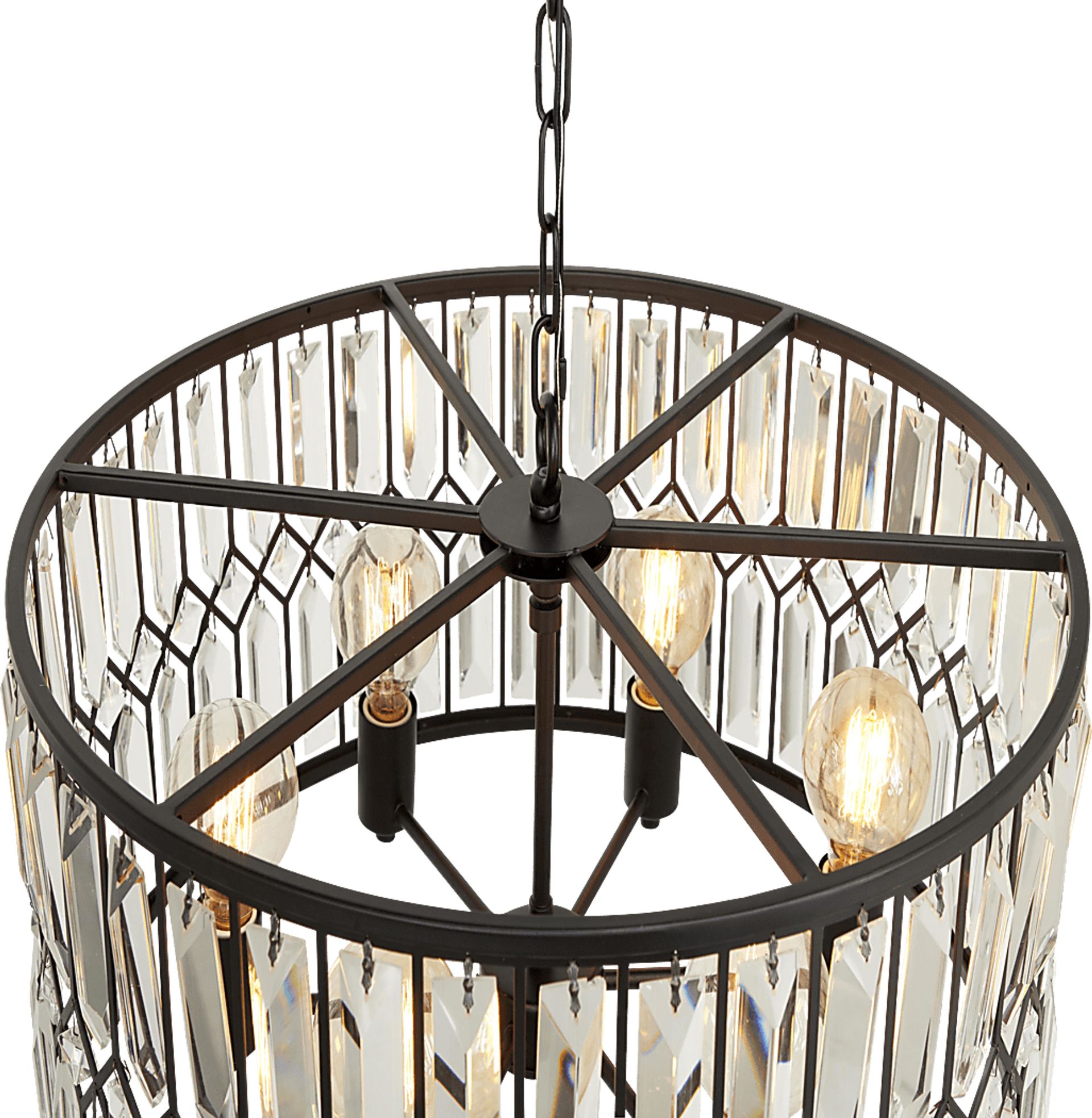 Arin Black Chandelier - Image 4
