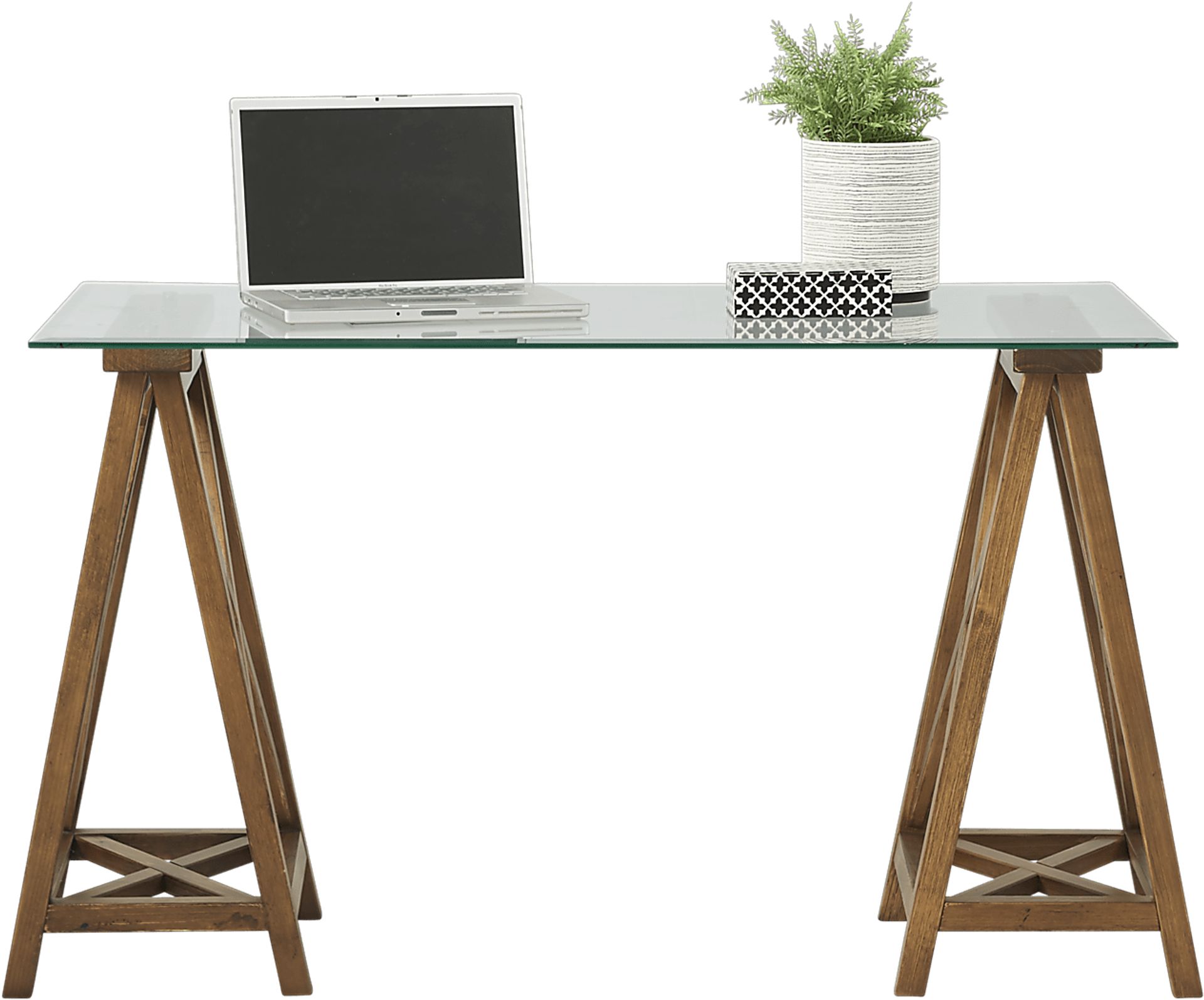 Arina Brown Desk - Image 2