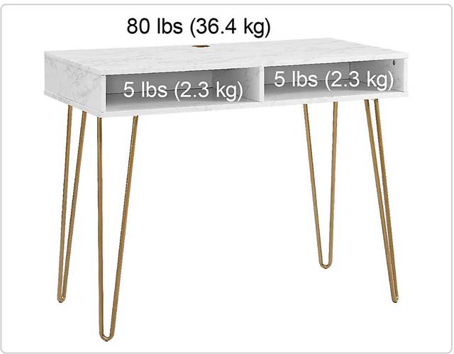 Ariock White Desk - Thumbnail - Image 13