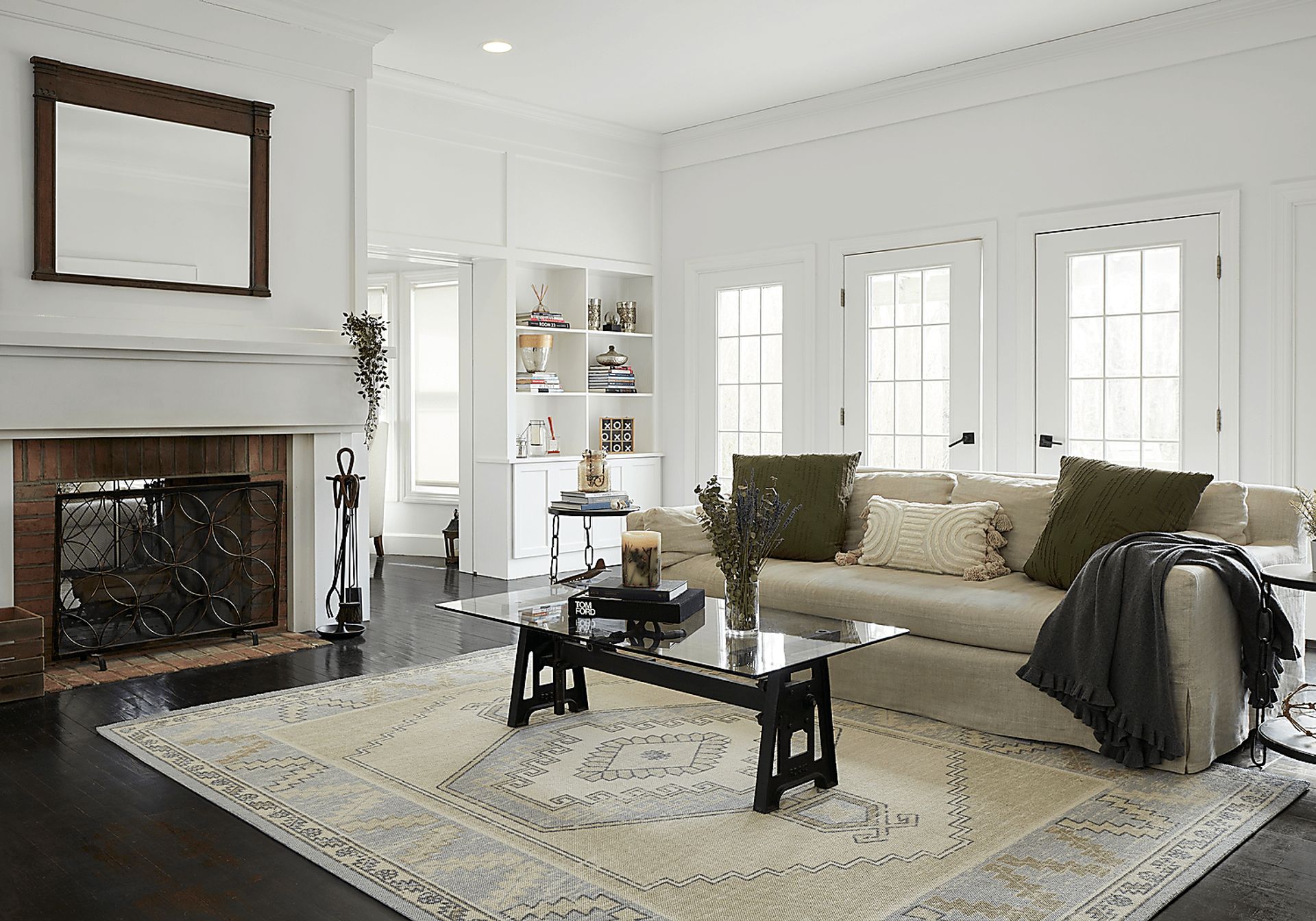 Arisha Blue 3'3 x 5' Rug - Image 8