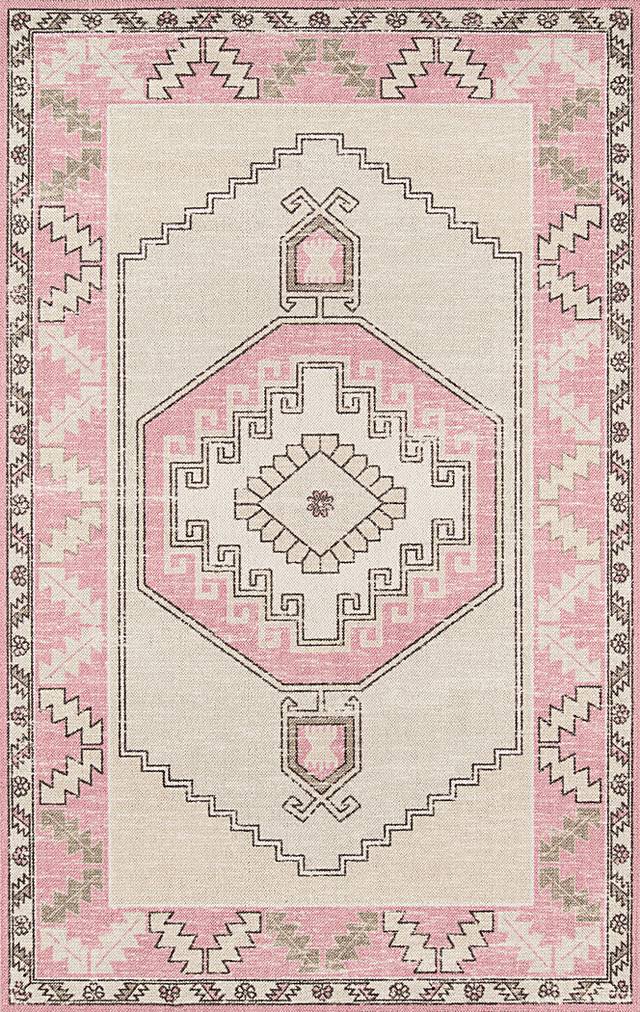 Arisha Pink 7'9 x 9'10 Rug - Thumbnail - Image 1