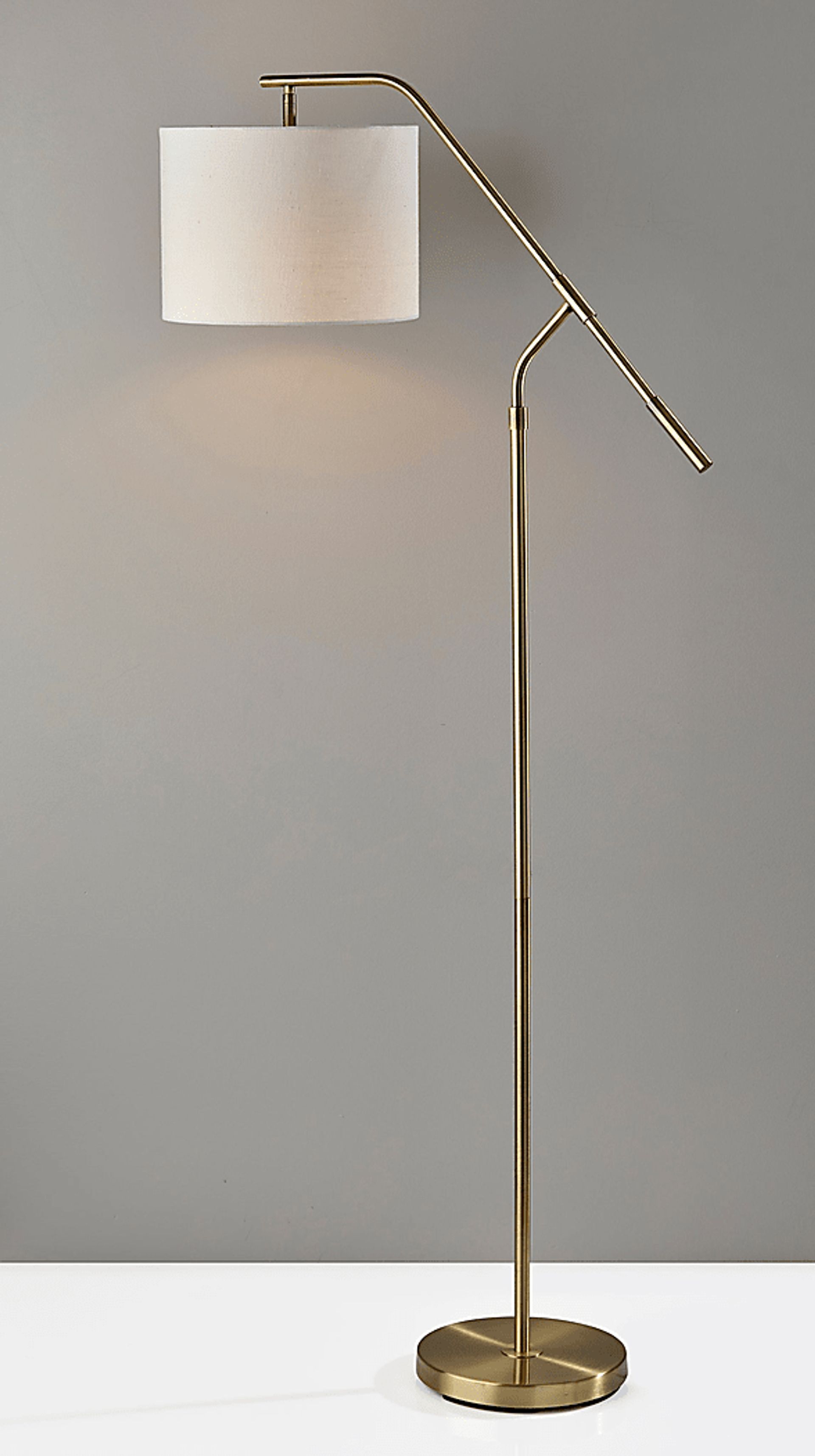 Arista Brass Floor Lamp - Image 3
